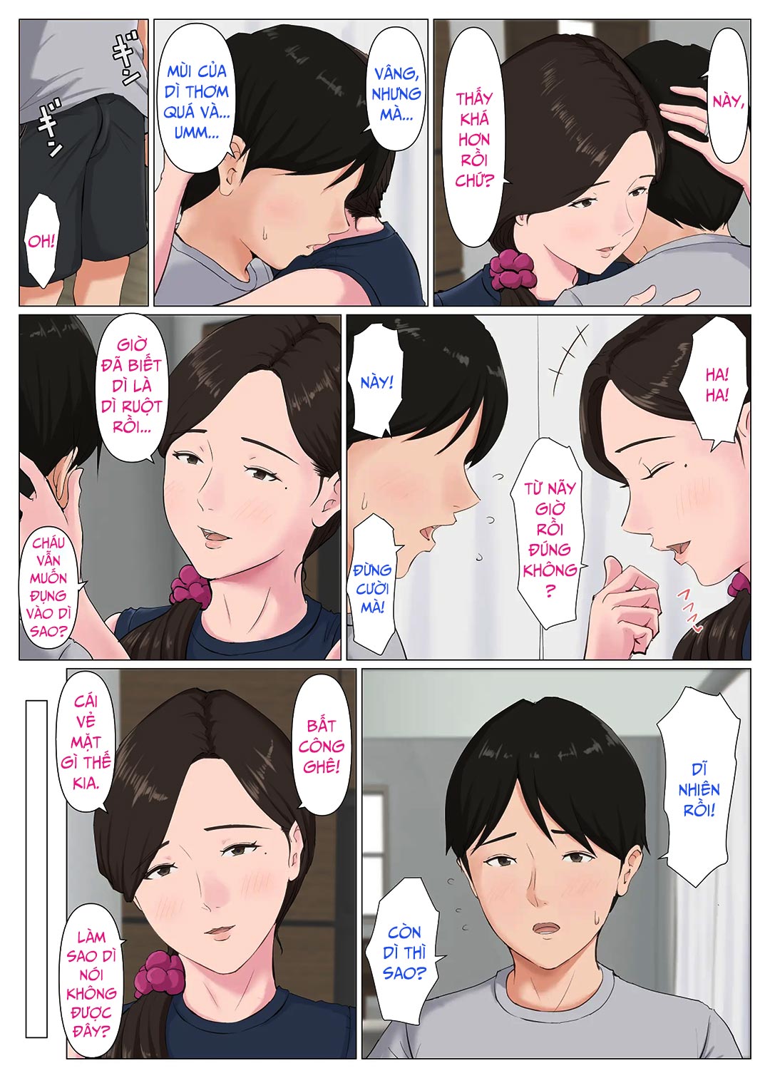 Đọc truyện hentai Người phụ nữ giống mẹ tôi - Chap 2.2