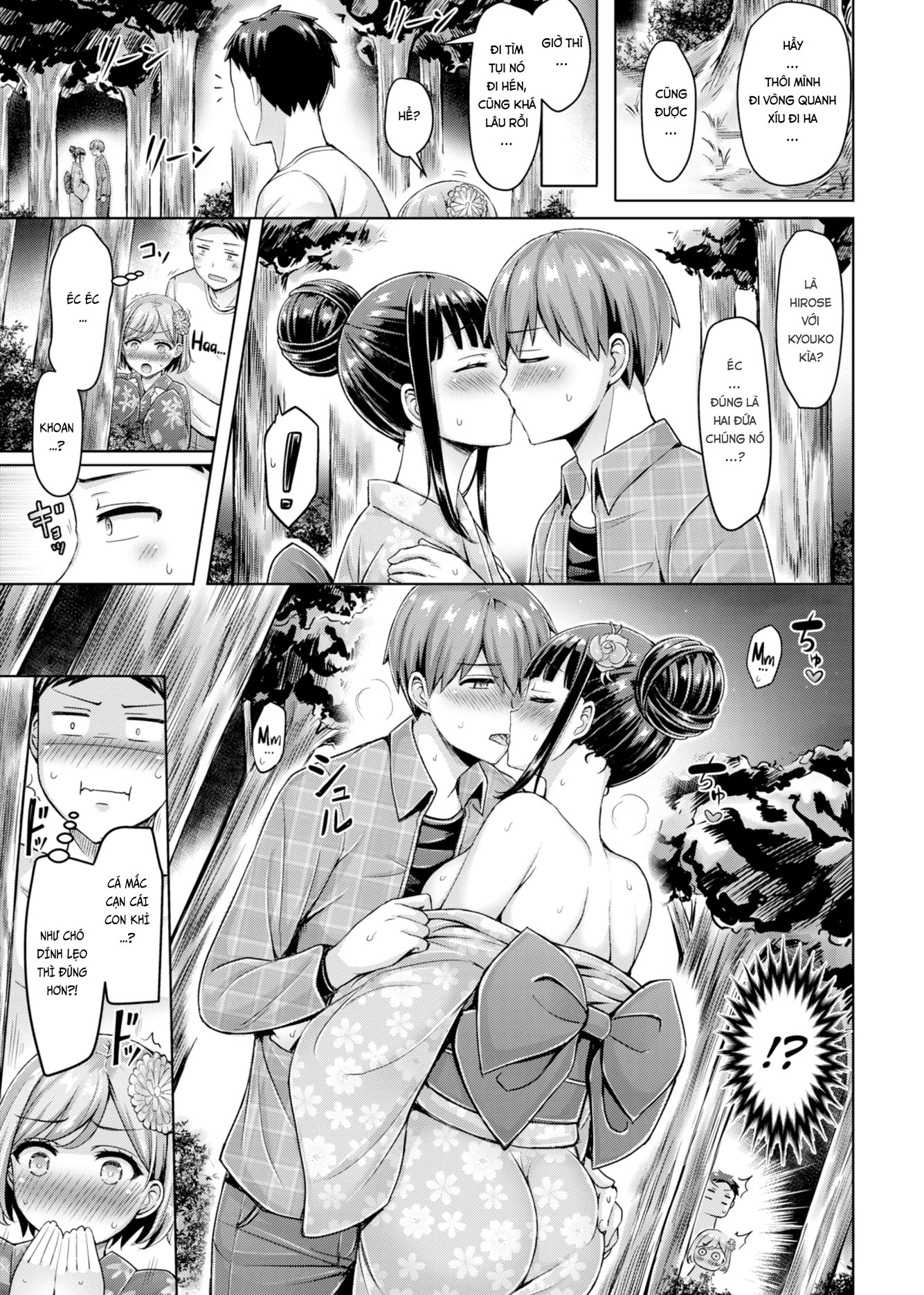 Đọc truyện hentai Cô Nàng Xinh Xắn và Anh Chàng May Mắn! - Oneshot