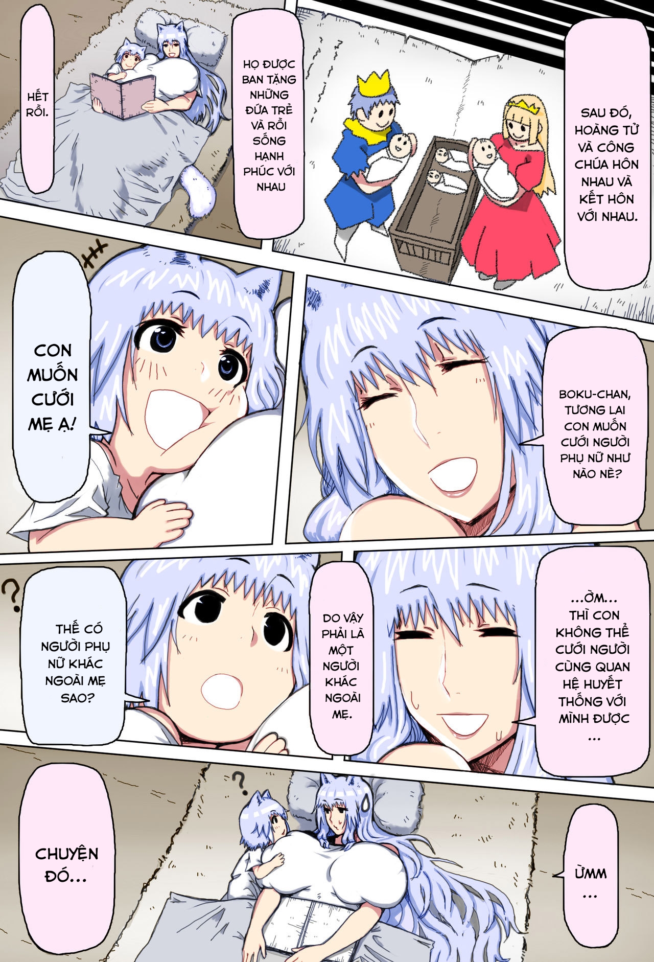 Đọc truyện hentai Love Mating In A World With Only Mother And Son - Oneshot - Phần 1