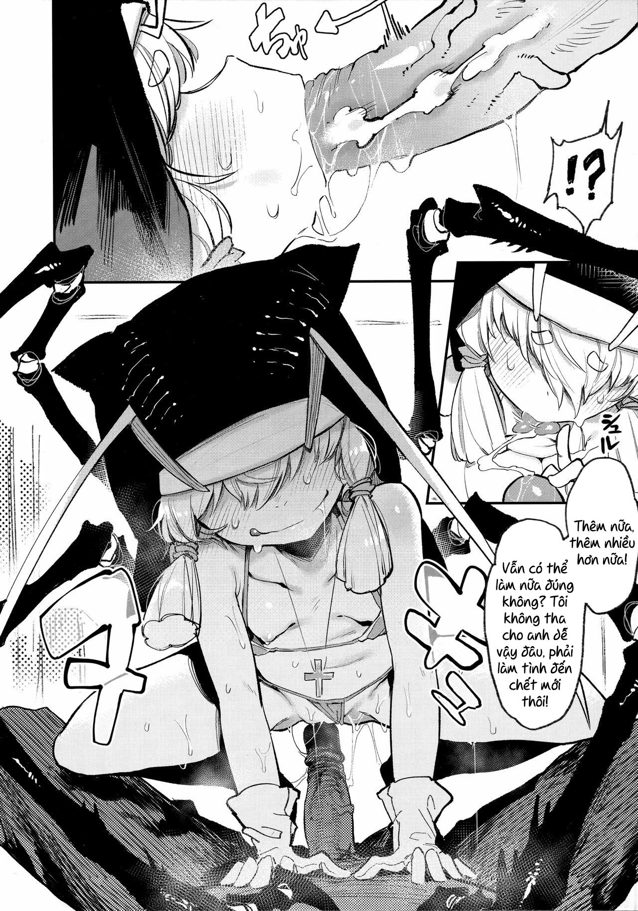 Đọc truyện hentai Cô gái săn mồi - Oneshot nứng