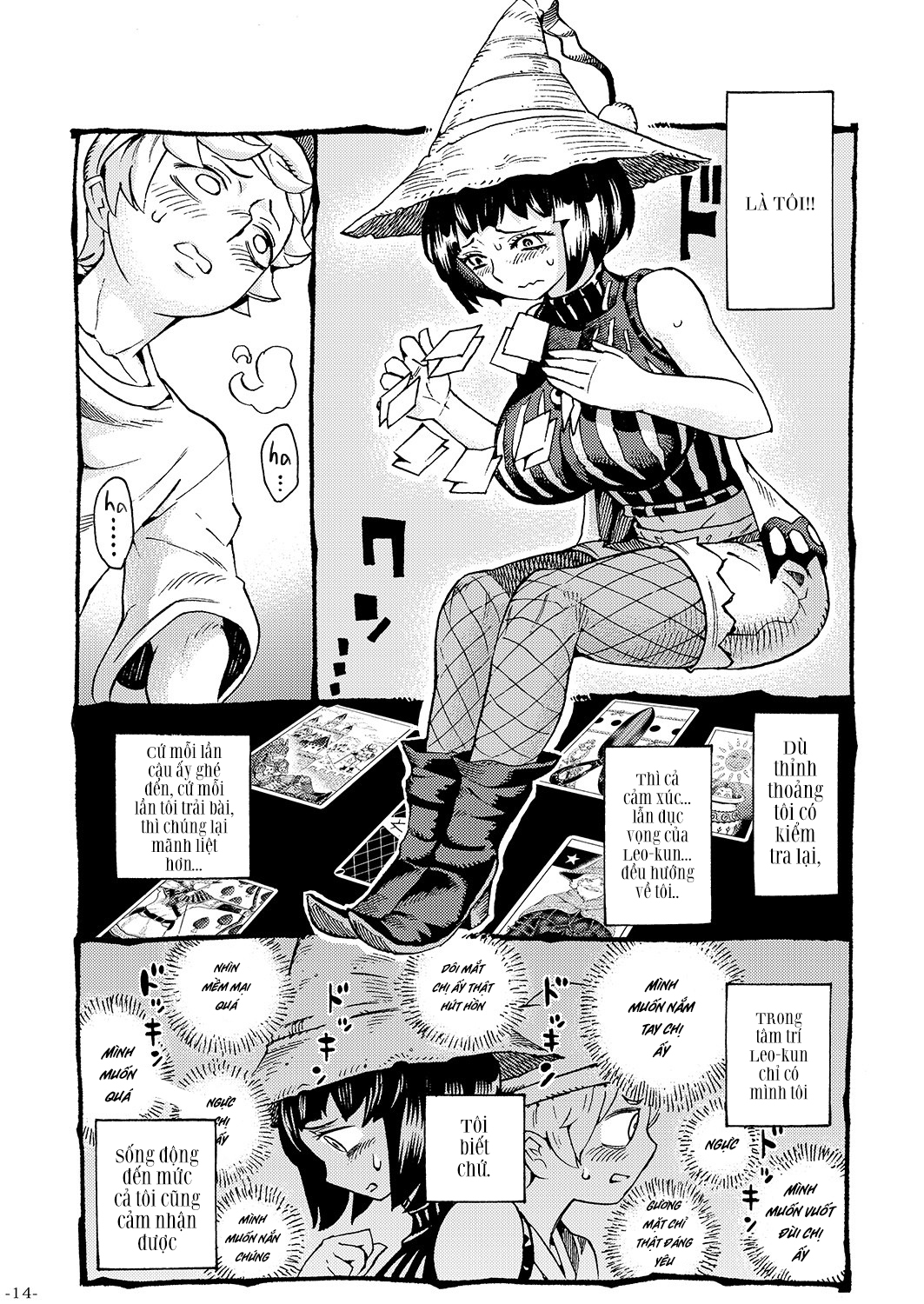 Đọc truyện hentai Chuyện tình cô phù thủy - Chap 1