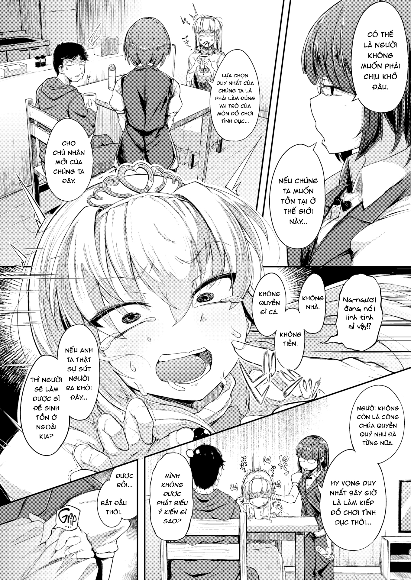 Đọc truyện hentai Cock Sleeve Princess - Oneshot