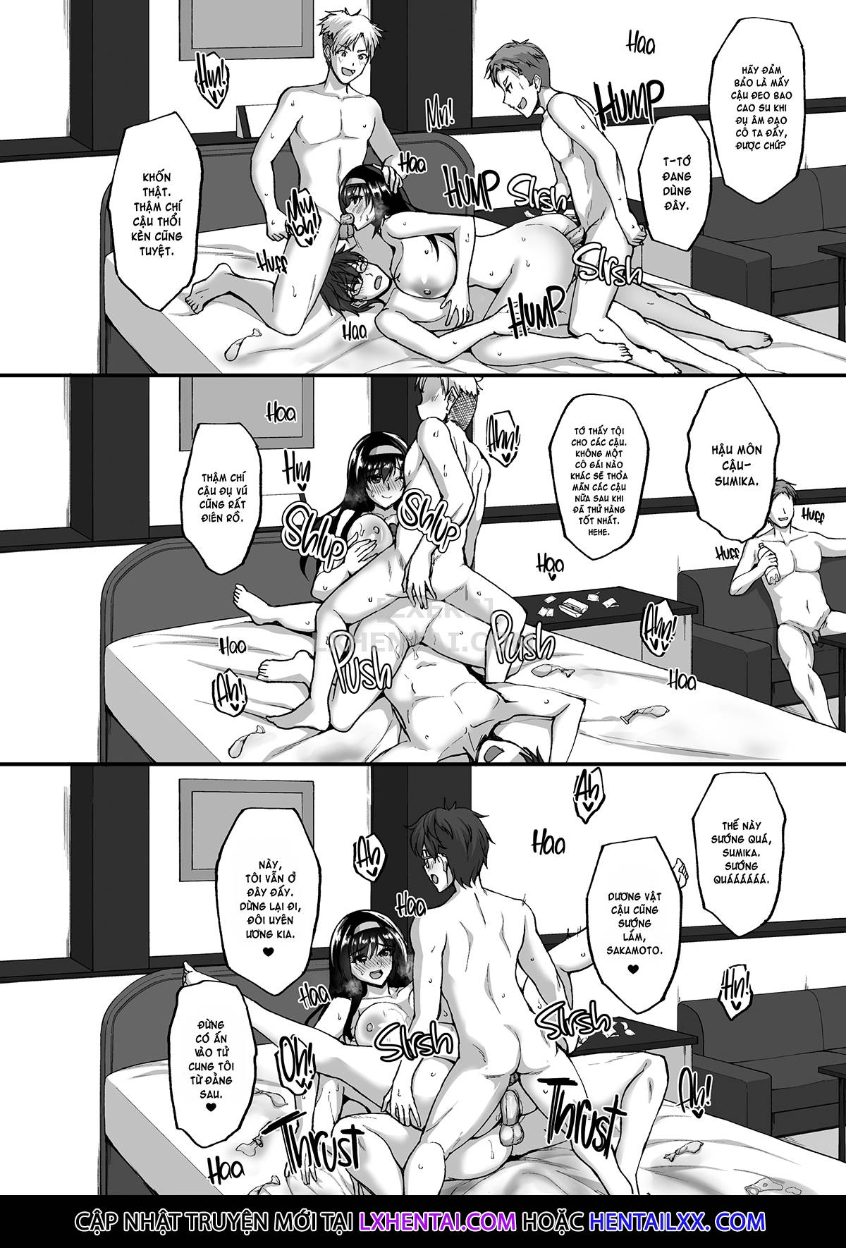 Đọc truyện hentai Netorare Kouhai Kanojo - Chap 3 - A Body and Mind Craving Pleasure