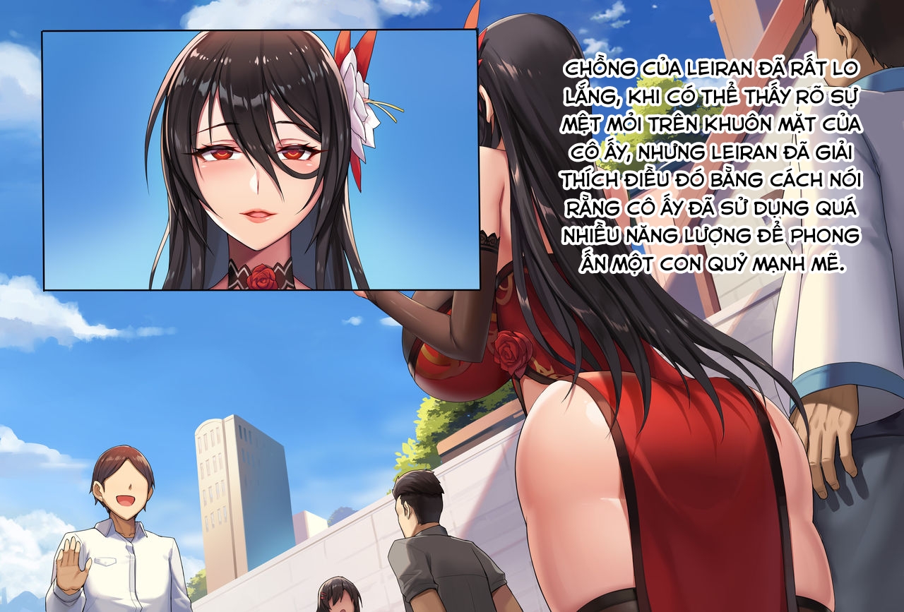 Đọc truyện hentai Leiran, Người phụ nữ đã có chồng: Câu chuyện Netorare về tẩy não và ham muốn xác thịt - Chap 4