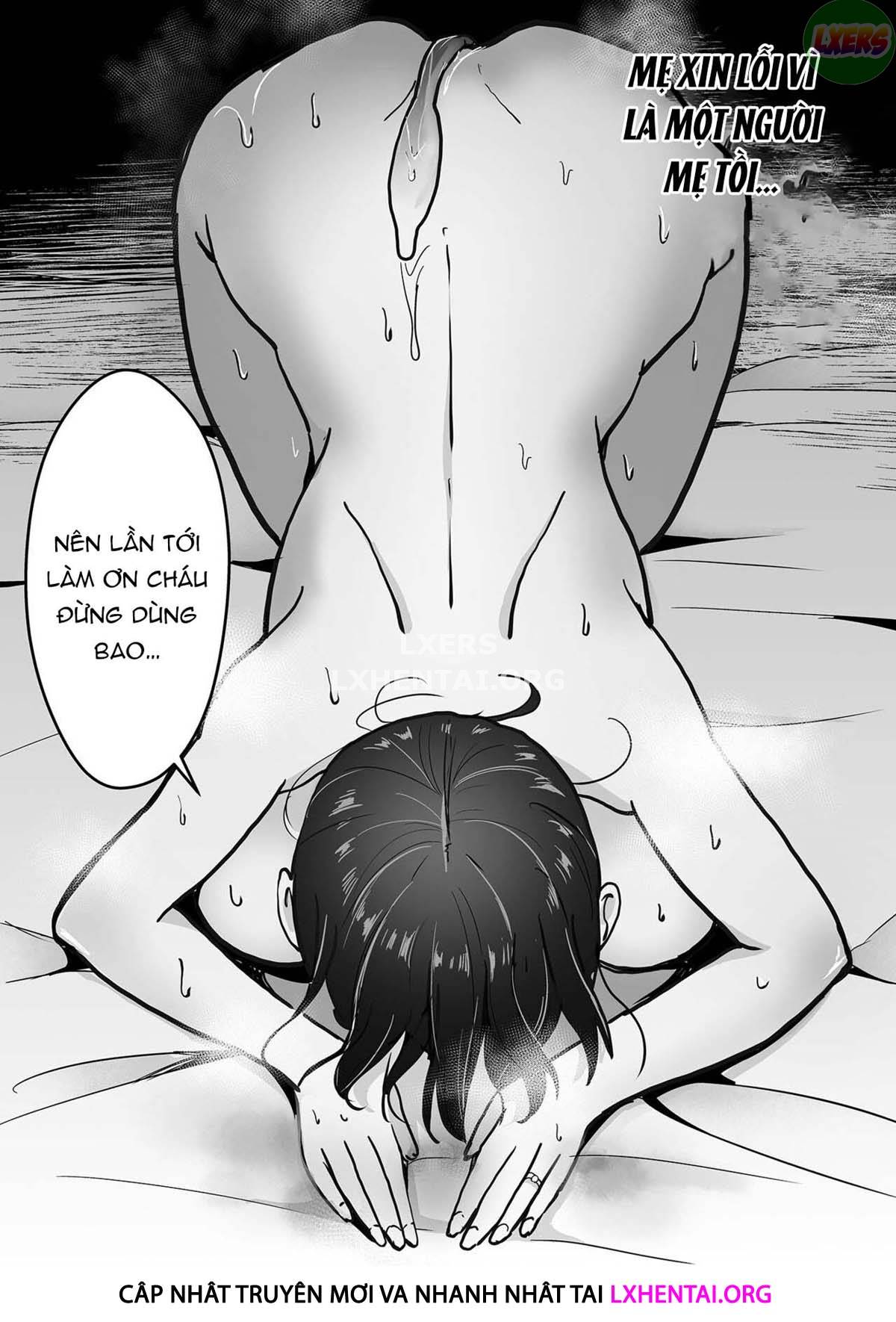 Đọc truyện hentai Người mẹ yêu quý của tôi, cô bạn gái ngốc nghếch của tôi - Chap 2