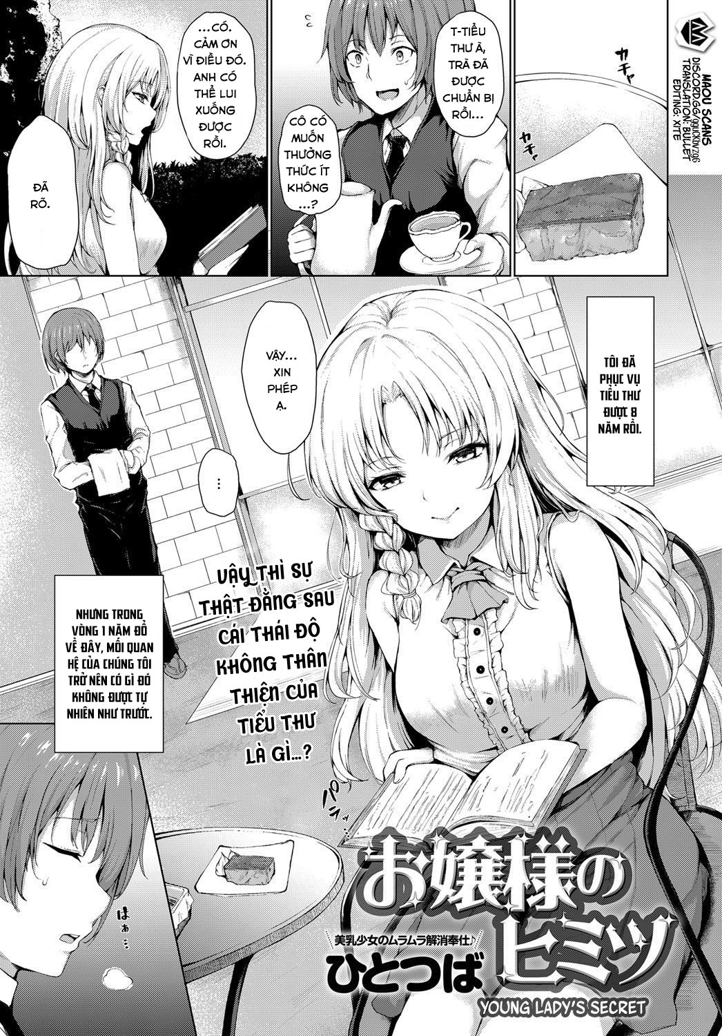 Đọc truyện hentai Ojou-sama no Himitsu - Oneshot