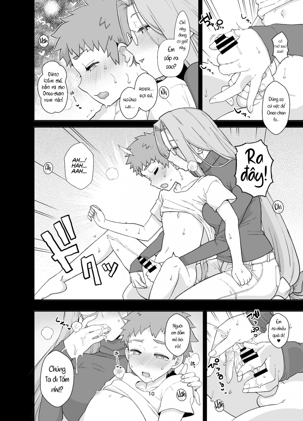 Đọc truyện hentai Ở nhà cùng Rider-san - Oneshot
