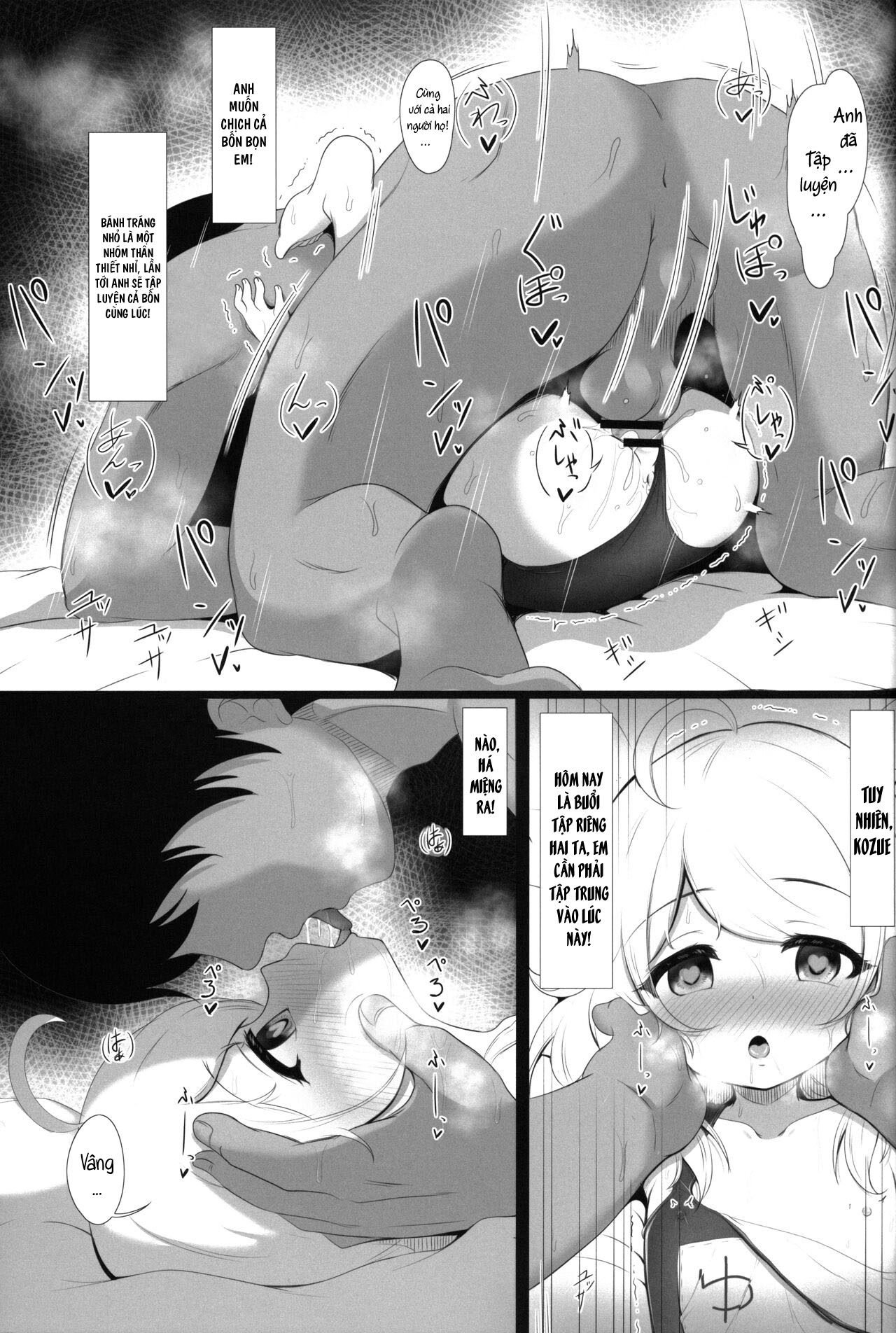 Đọc truyện hentai Áo tắm học thôi miên Kozuecchi - Oneshot nứng