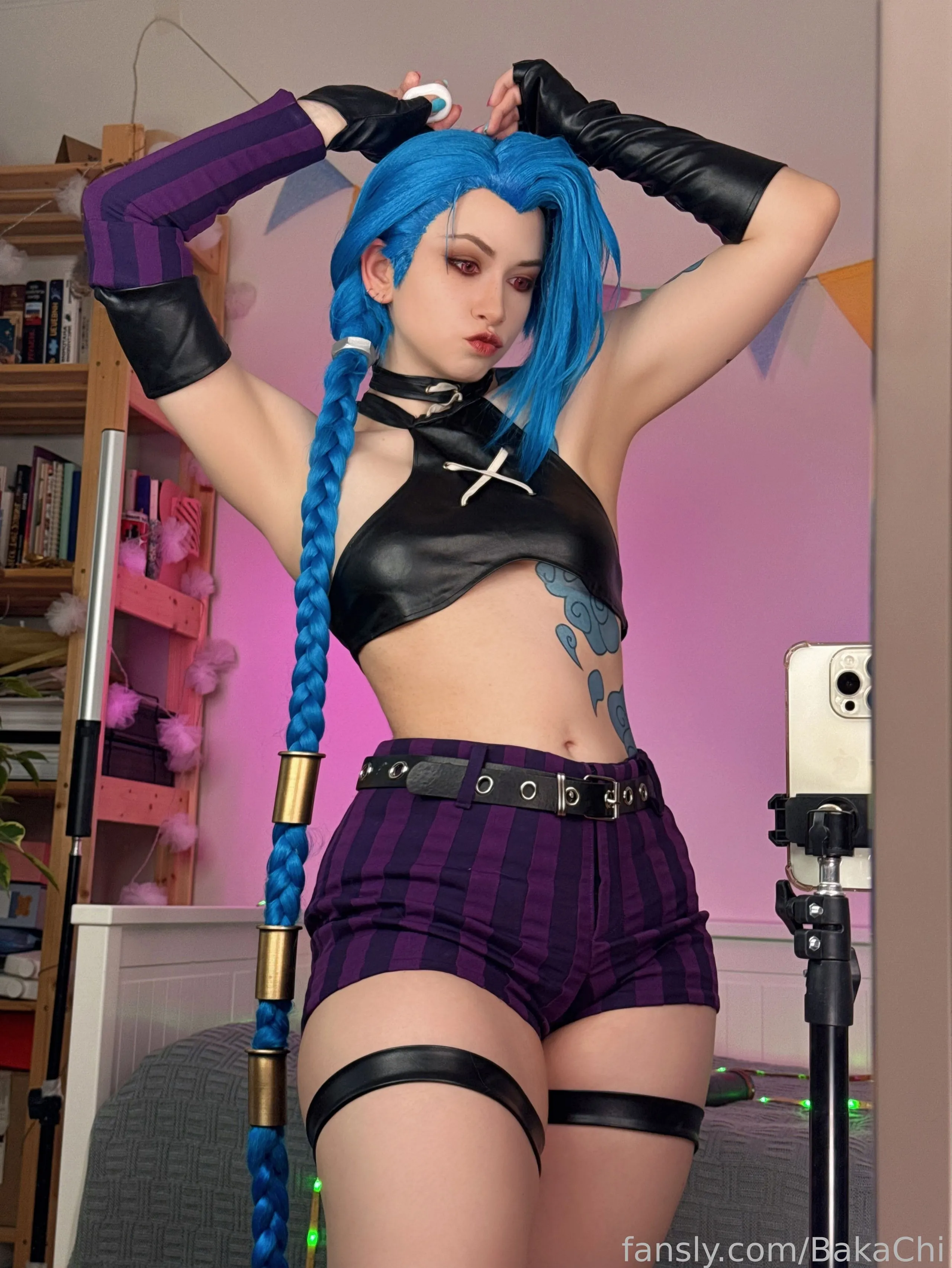 Đọc truyện hentai Tuyển tập Albums siêu phẩm Cosplay - Chap 1074 - BakaChi - Jinx