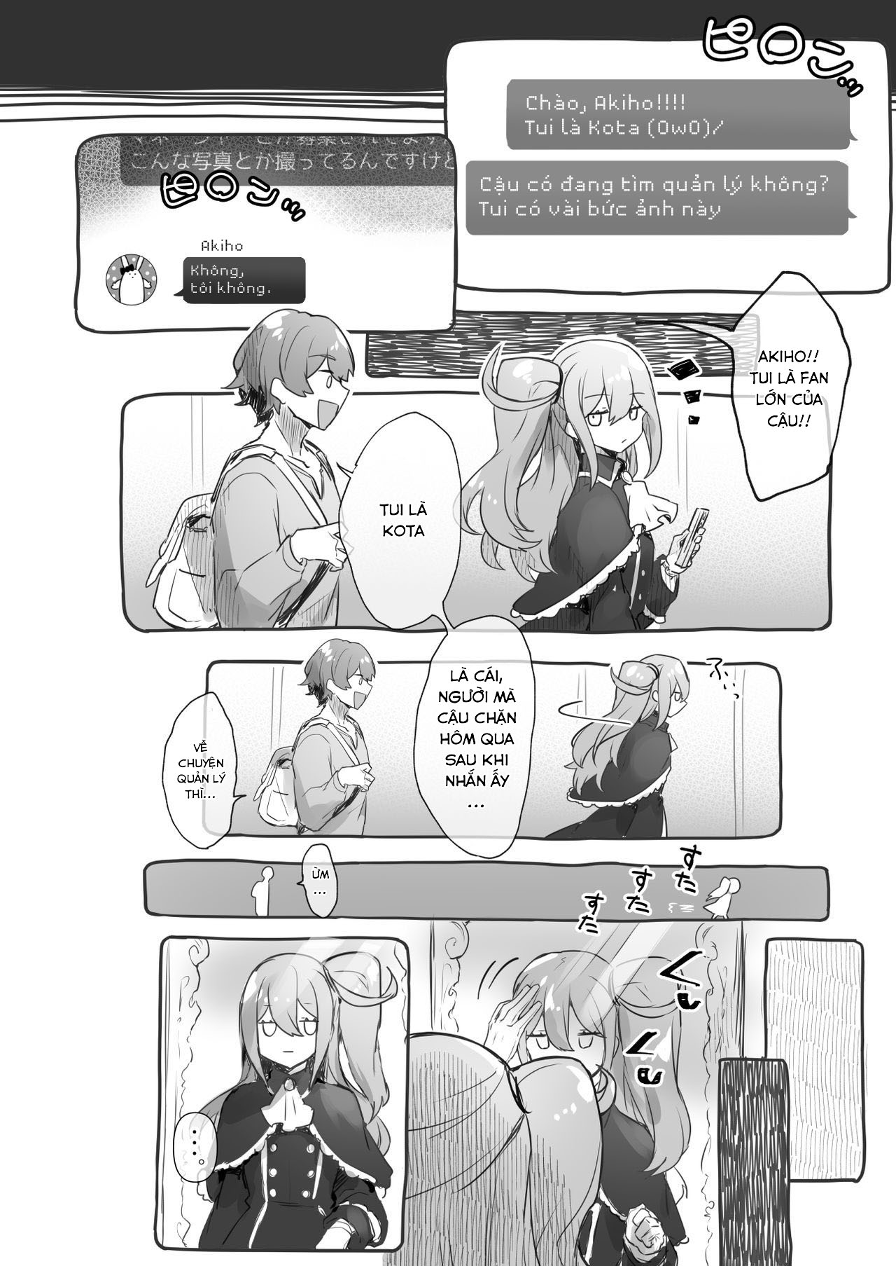 Đọc truyện hentai Streamer Giả Gái Muốn Được Làm Onee-chan - OneShot