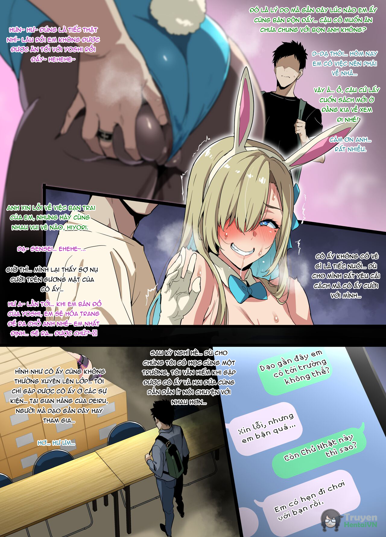 Đọc truyện hentai Cô bạn gái zú xệ cosplay - Oneshot