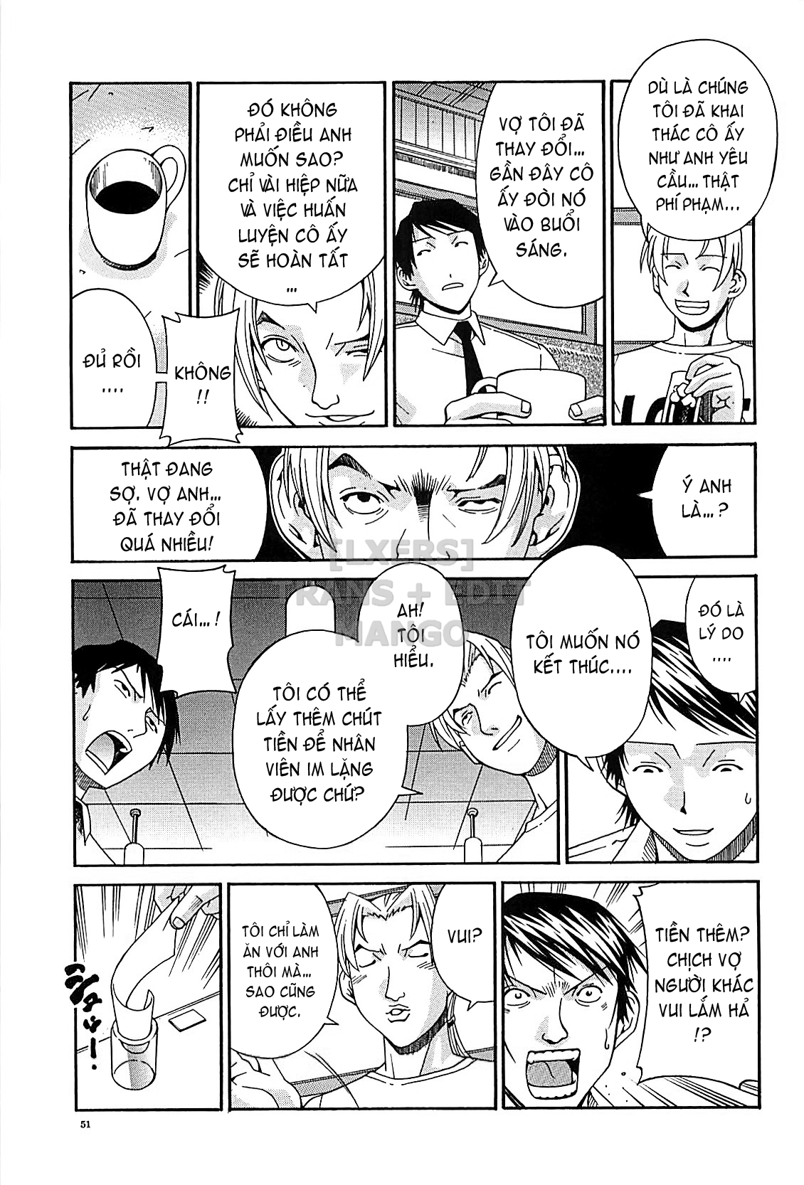 Đọc truyện hentai Vợ dâm - Chap 3