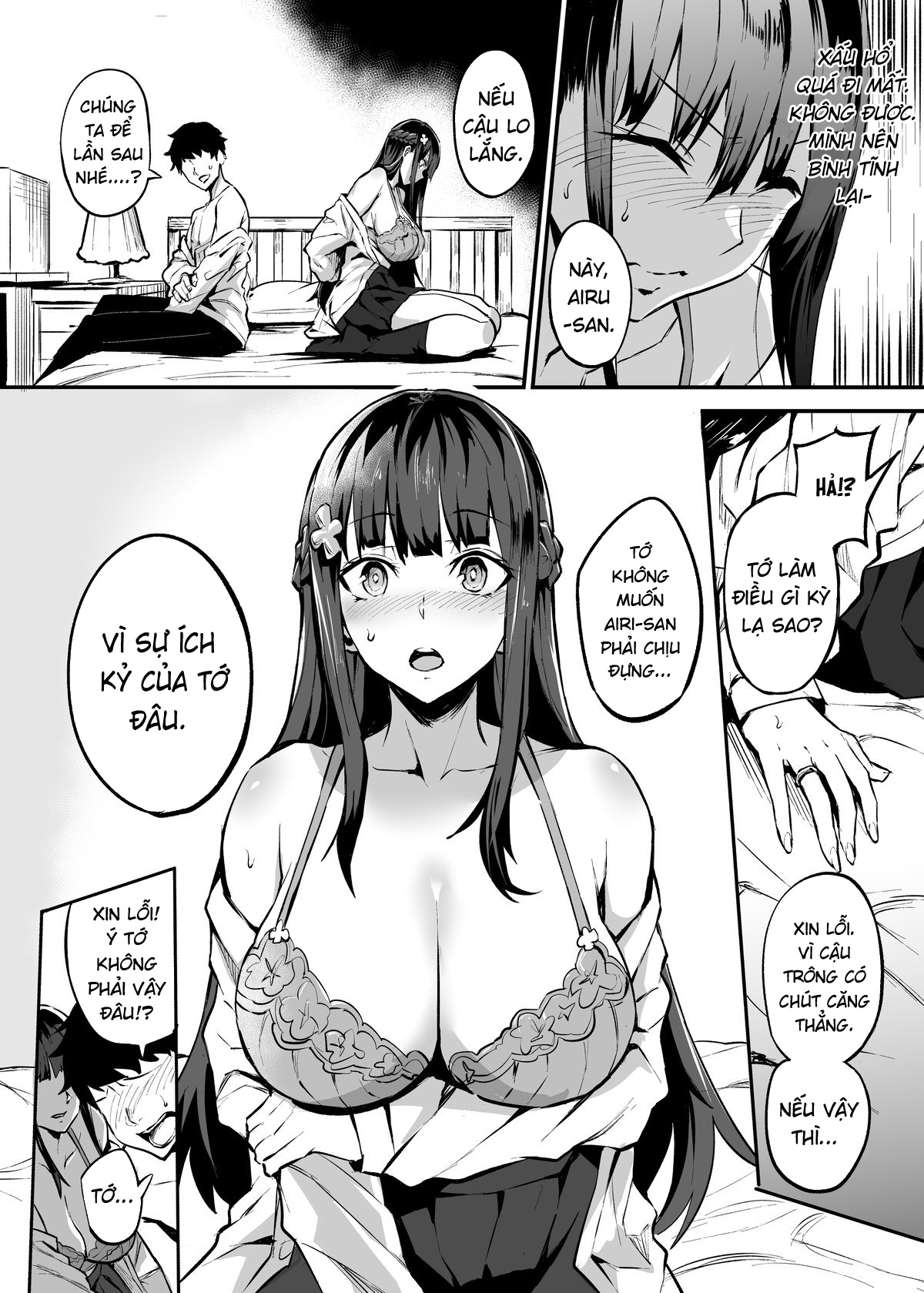 Đọc truyện hentai Kanojo ga Gaikokujin ni Netorareru Manga Ouchi Fuck Hen - Oneshot