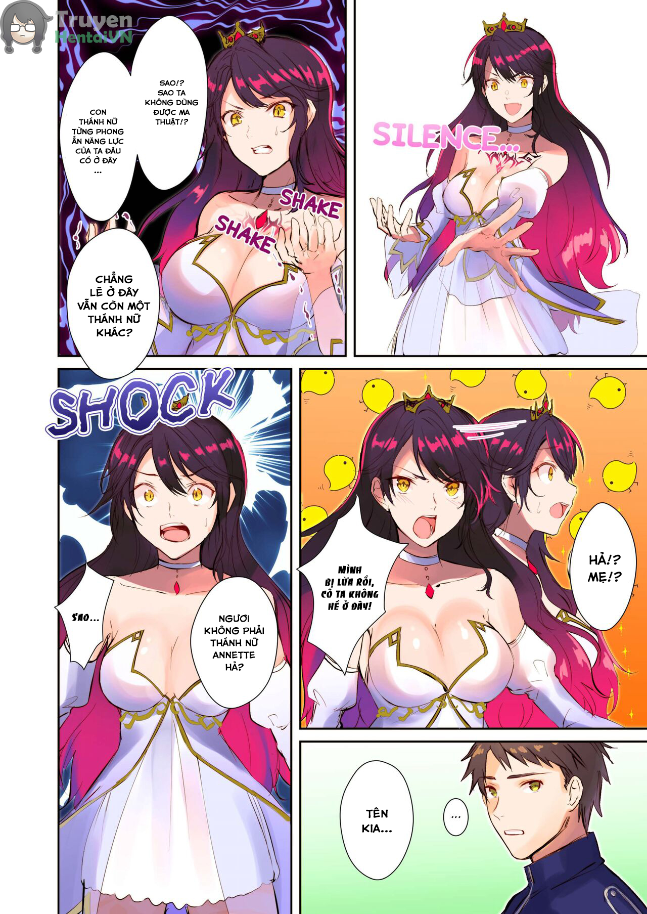 Đọc truyện hentai Mahou o Kyuusai suru Houhou - Oneshot