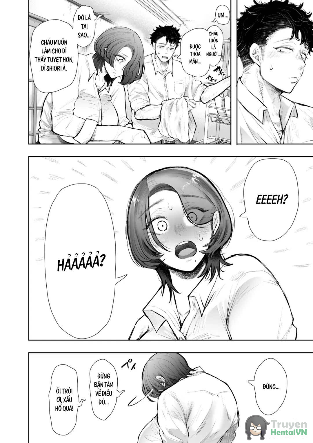 Đọc truyện hentai Ham muốn thầm kín của tôi và dì - Oneshot