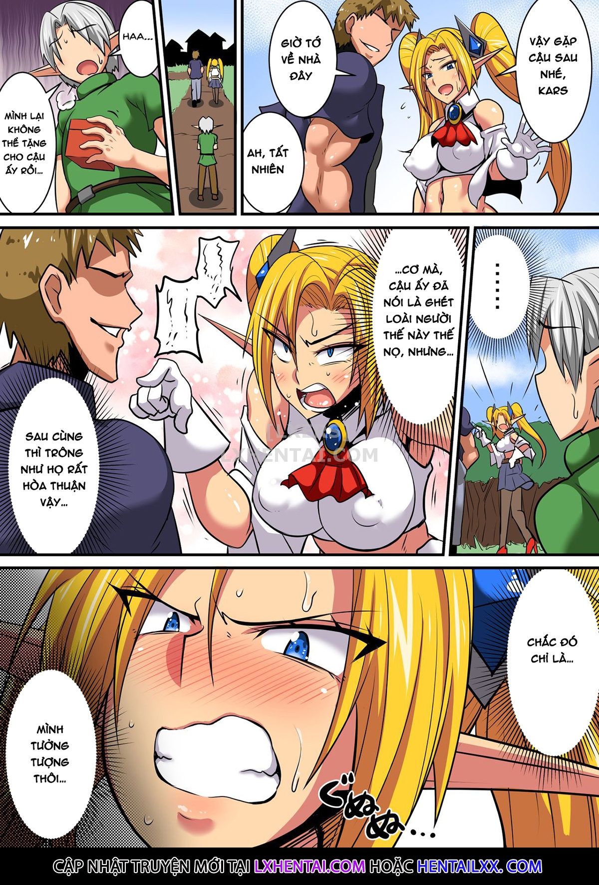 Đọc truyện hentai Having a Culture Exchange With an Elf Mother and Daughter - Chap 2 ~Lena Edition~