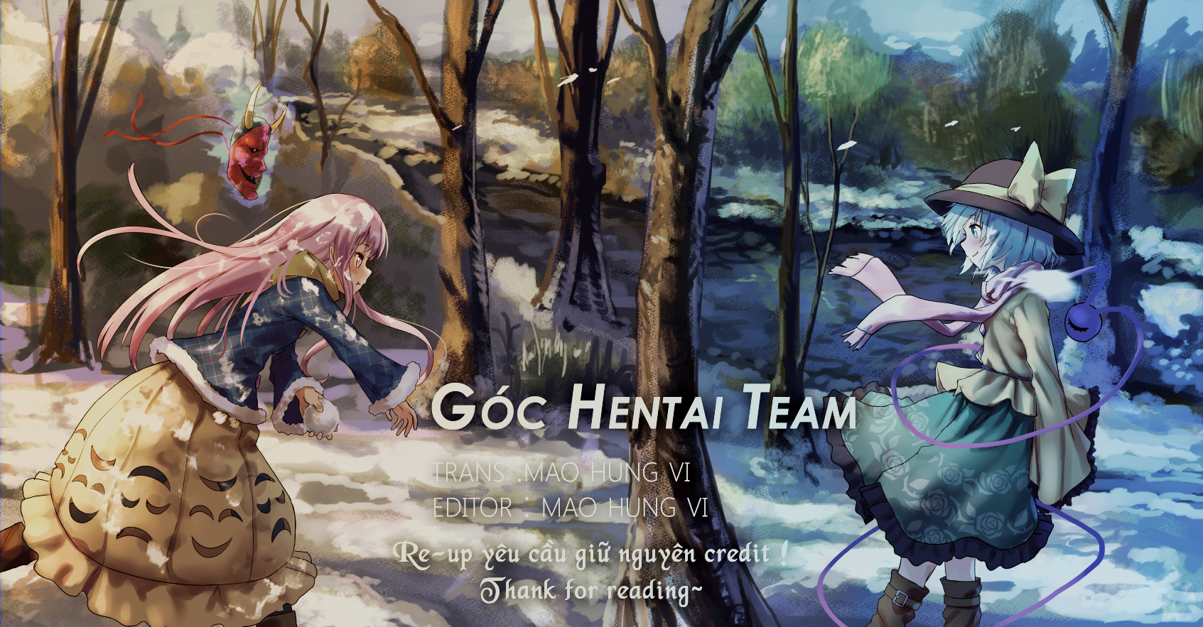 Đọc truyện hentai Let's Soak in the Hot Spring! (Touhou) - Oneshot