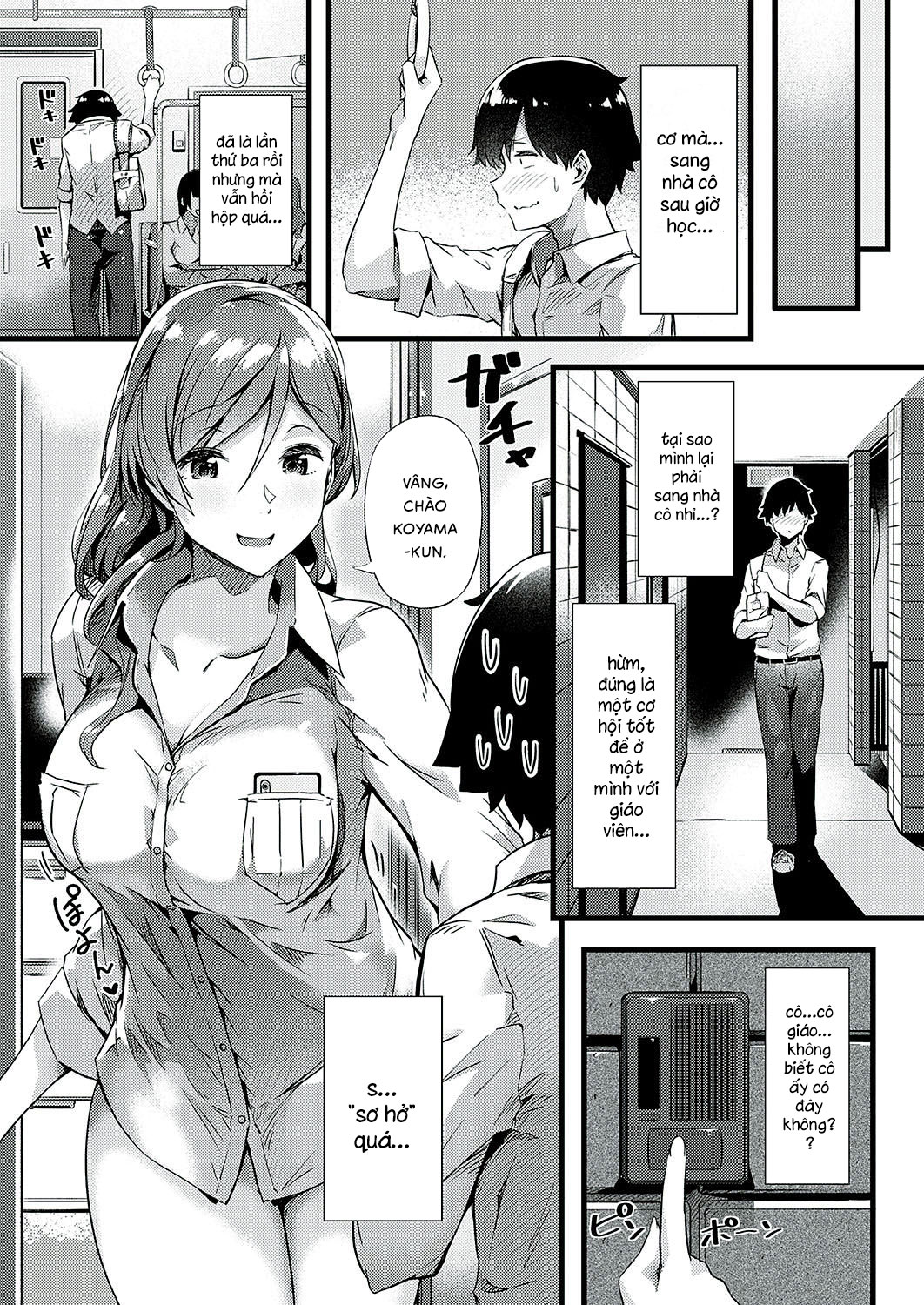Đọc truyện hentai Ura-Account Sensei - Oneshot