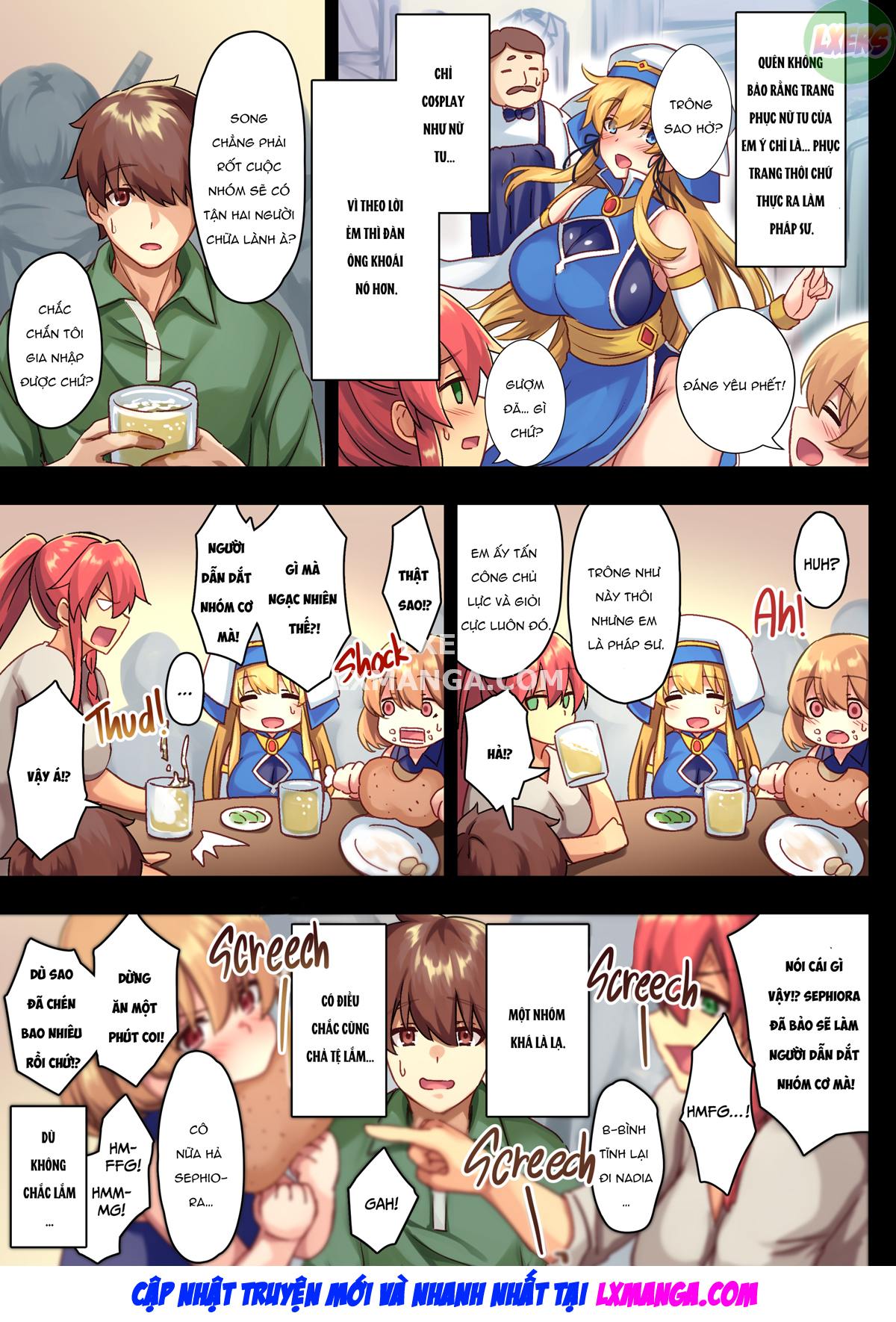 Đọc truyện hentai Kết quả của việc tôi lông lá tham gia một bữa tiệc toàn nữ. - Chap 1