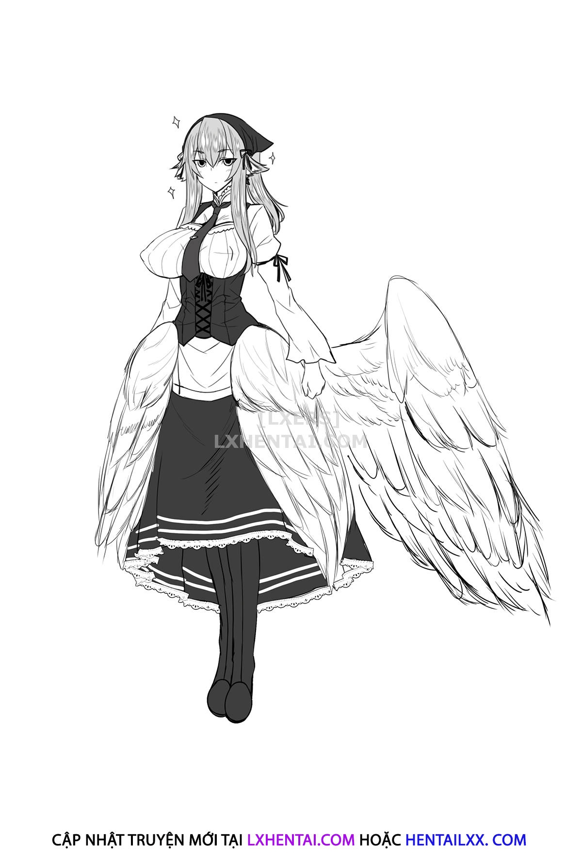 Đọc truyện hentai Feathery Maid Miss Yachiyo - Oneshot