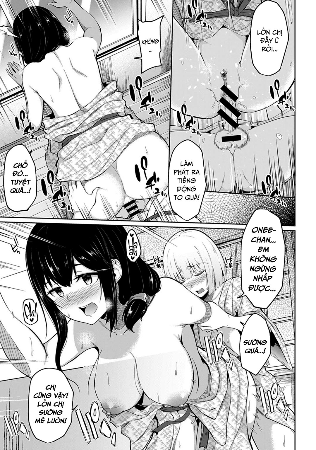 Đọc truyện hentai Tôi ấn nhầm huyệt làm em ấy cứng ngắc!? Bị mát xa ngược lại bằng cặc em ấy! - Chap 8 - Chuyến du lịch suối nước nóng (2) | Hết