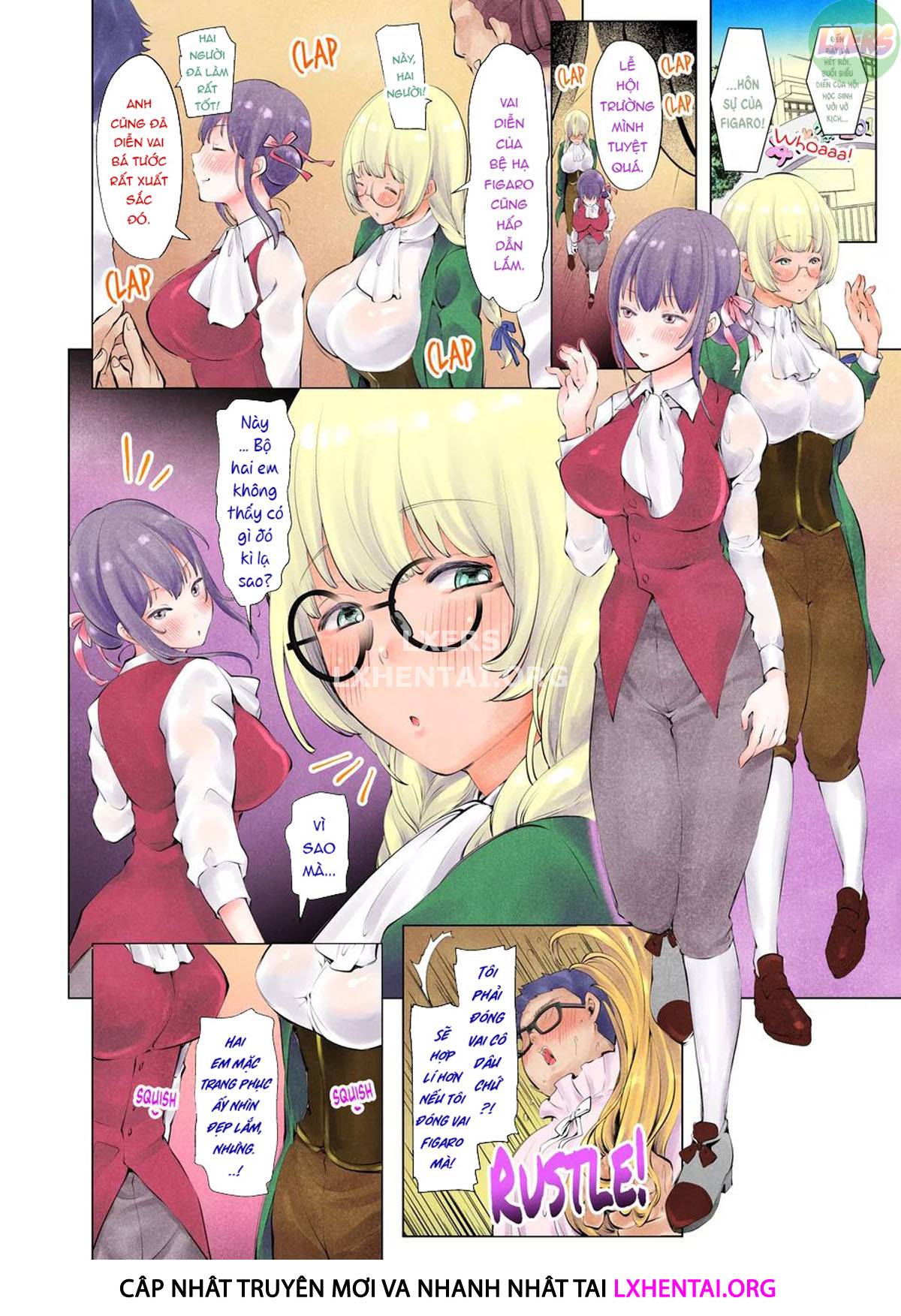 Đọc truyện hentai Chúng em có thể phục vụ anh không, chủ nhân? - Chap 3 - [END]