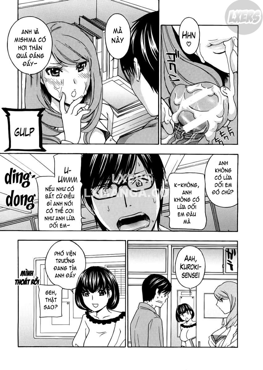 Đọc truyện hentai 3 cô học sinh thèm khác tình dục thầy chủ nhiệm 5! - Chap 4