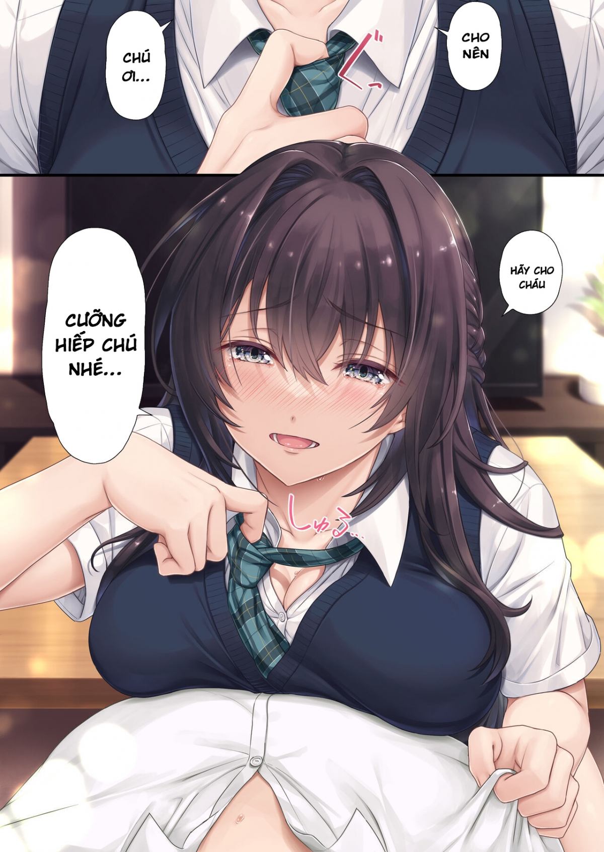 Đọc truyện hentai Musume no Class no Iinchou wa Papa ga Hoshii Rashii - Oneshot