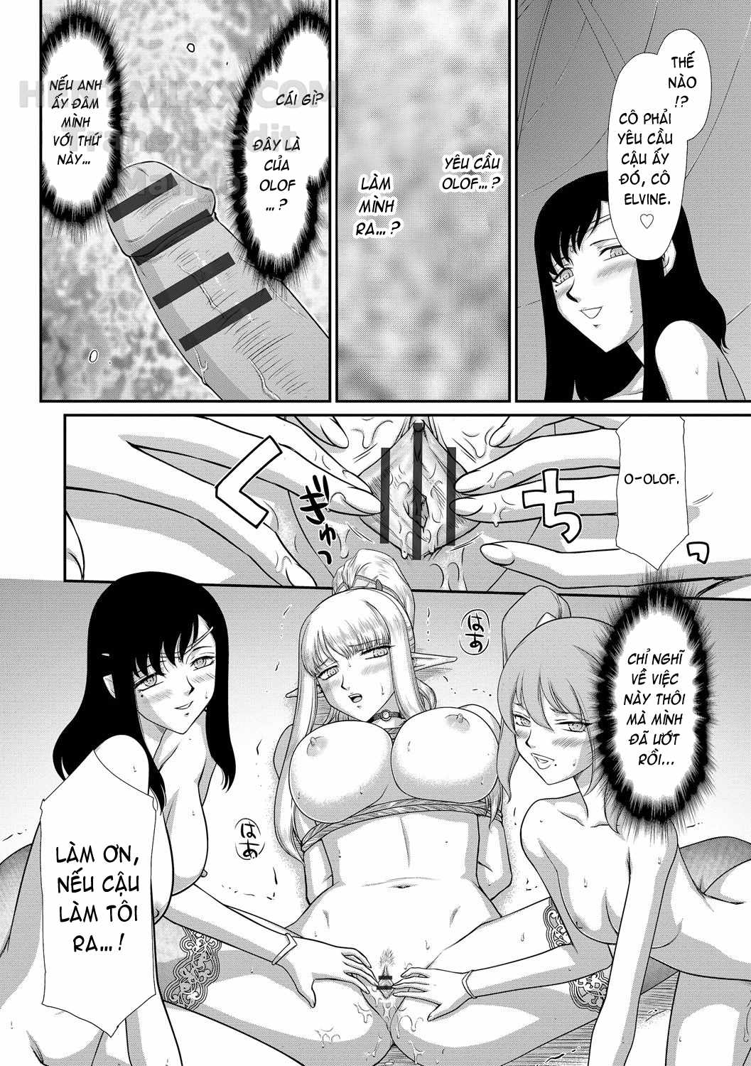 Đọc truyện hentai Inraku No Seijo Elvine - Chap 7