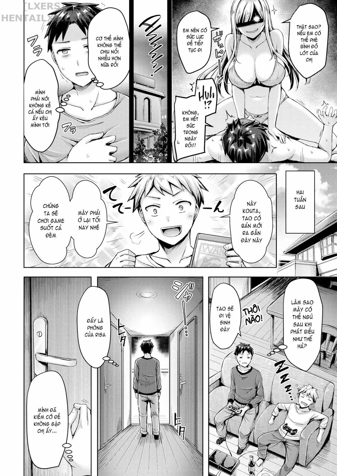 Đọc truyện hentai Vếu! Ngực! Bưởi! - Chap 5 - Your Sis Isnt Good For Me