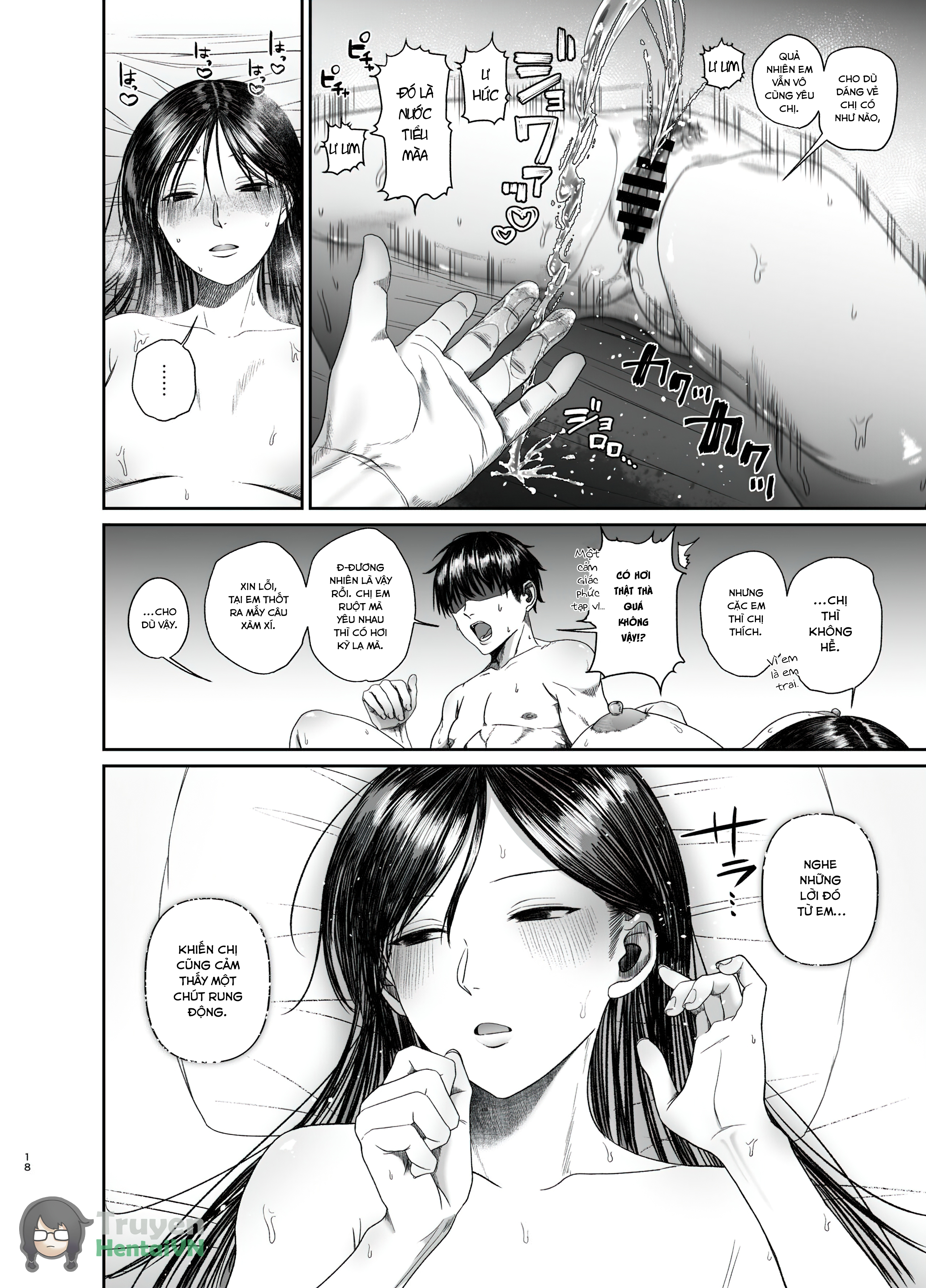 Đọc truyện hentai Ane de Shikoru Otouto to Onaritai Ane ga Souguu shita Kekka - Oneshot