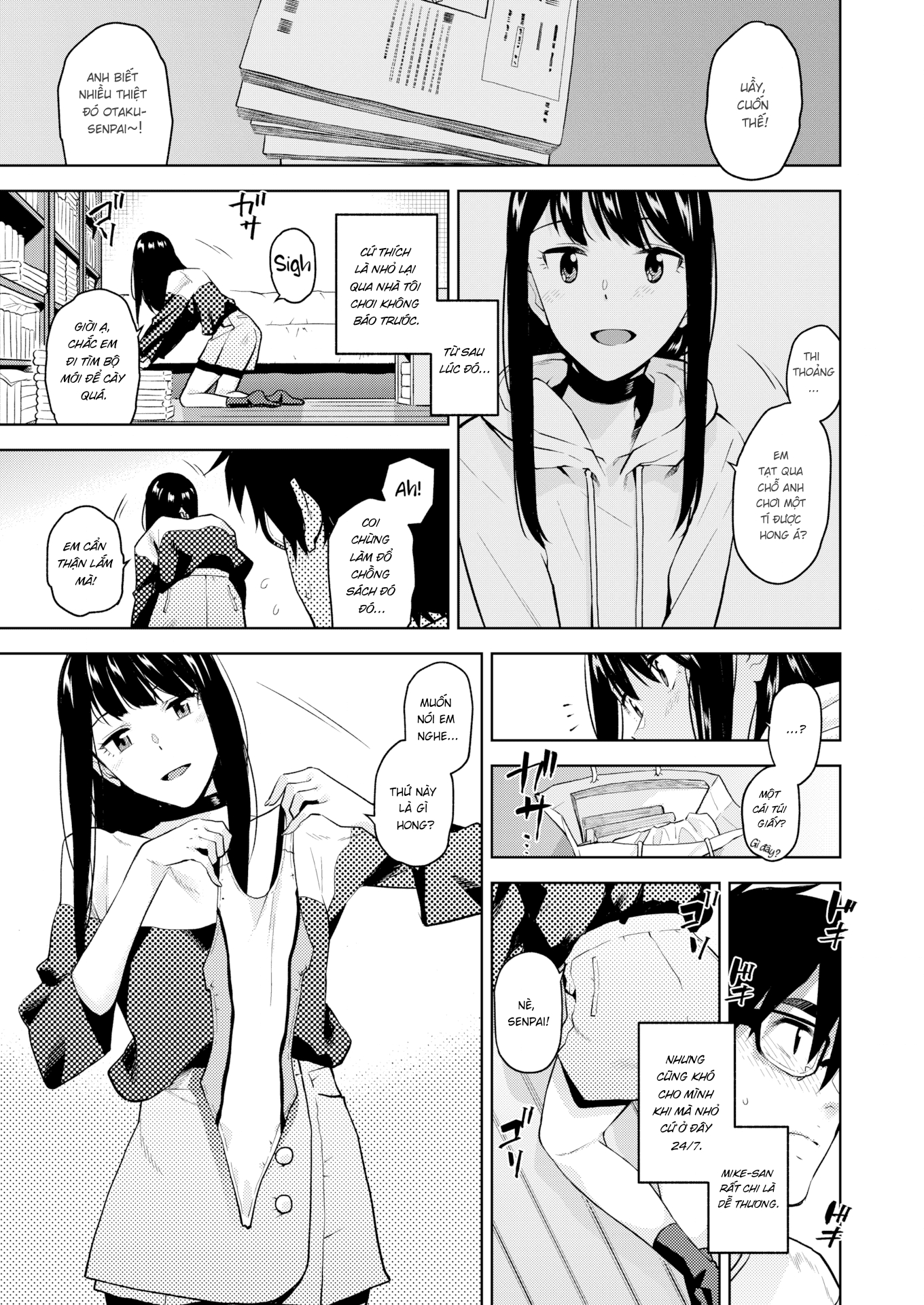 Đọc truyện hentai Mèo Tam Thể - Oneshot