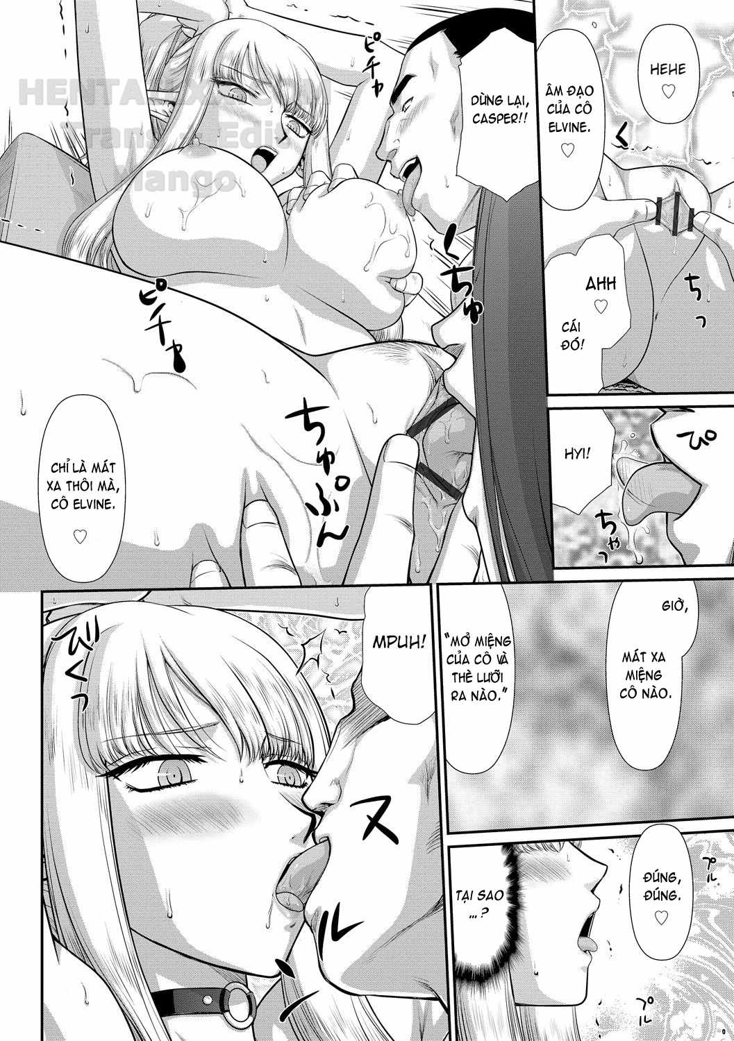 Đọc truyện hentai Inraku No Seijo Elvine - Chap 4