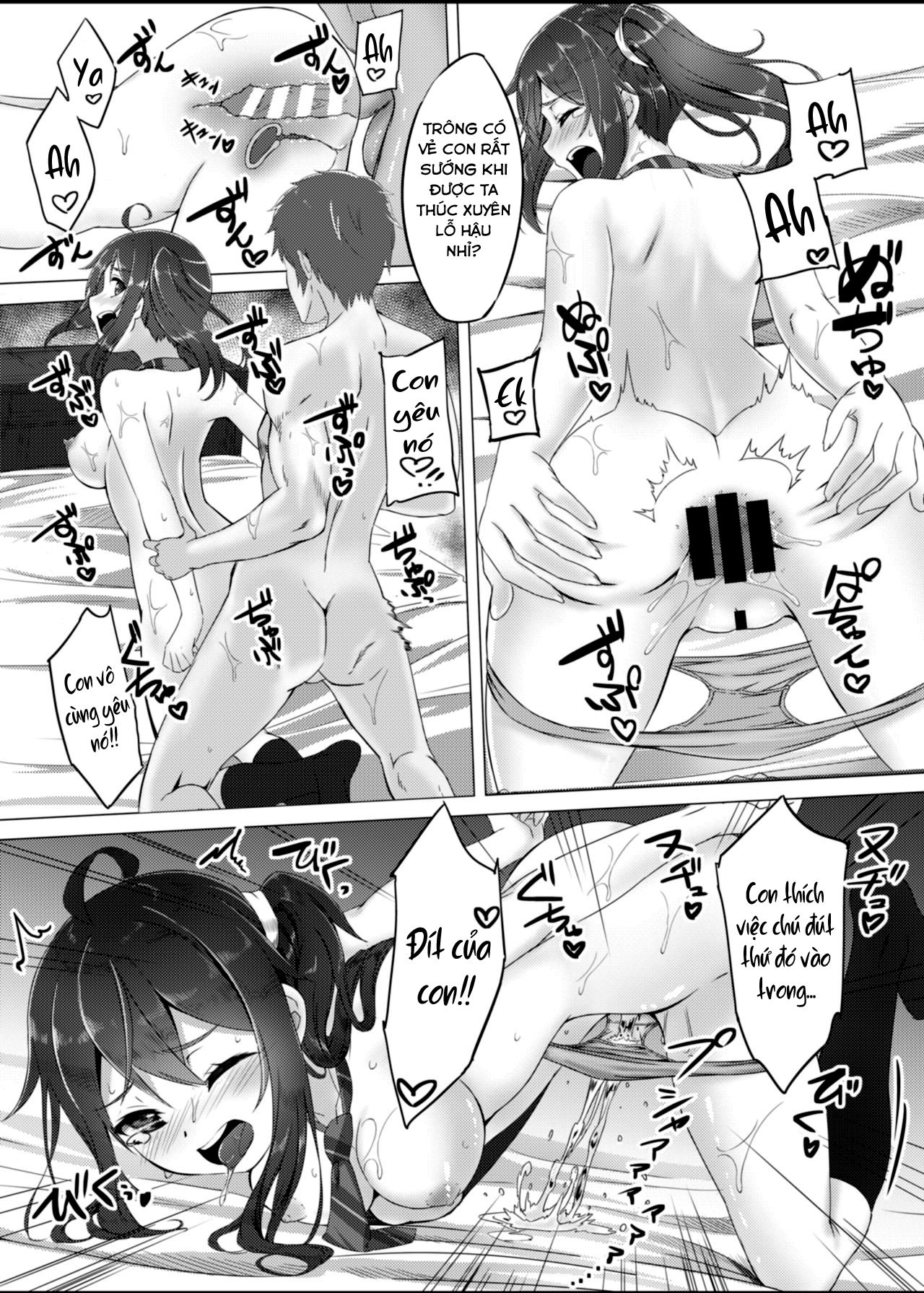 Đọc truyện hentai Nhất ký huấn luyện bé Karin tại nhà - Oneshot