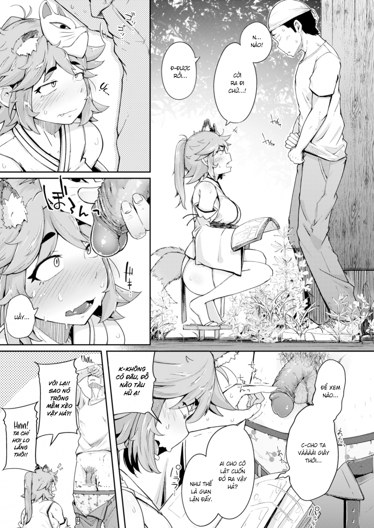 Đọc truyện hentai Cáo Thần Inari - Oneshot