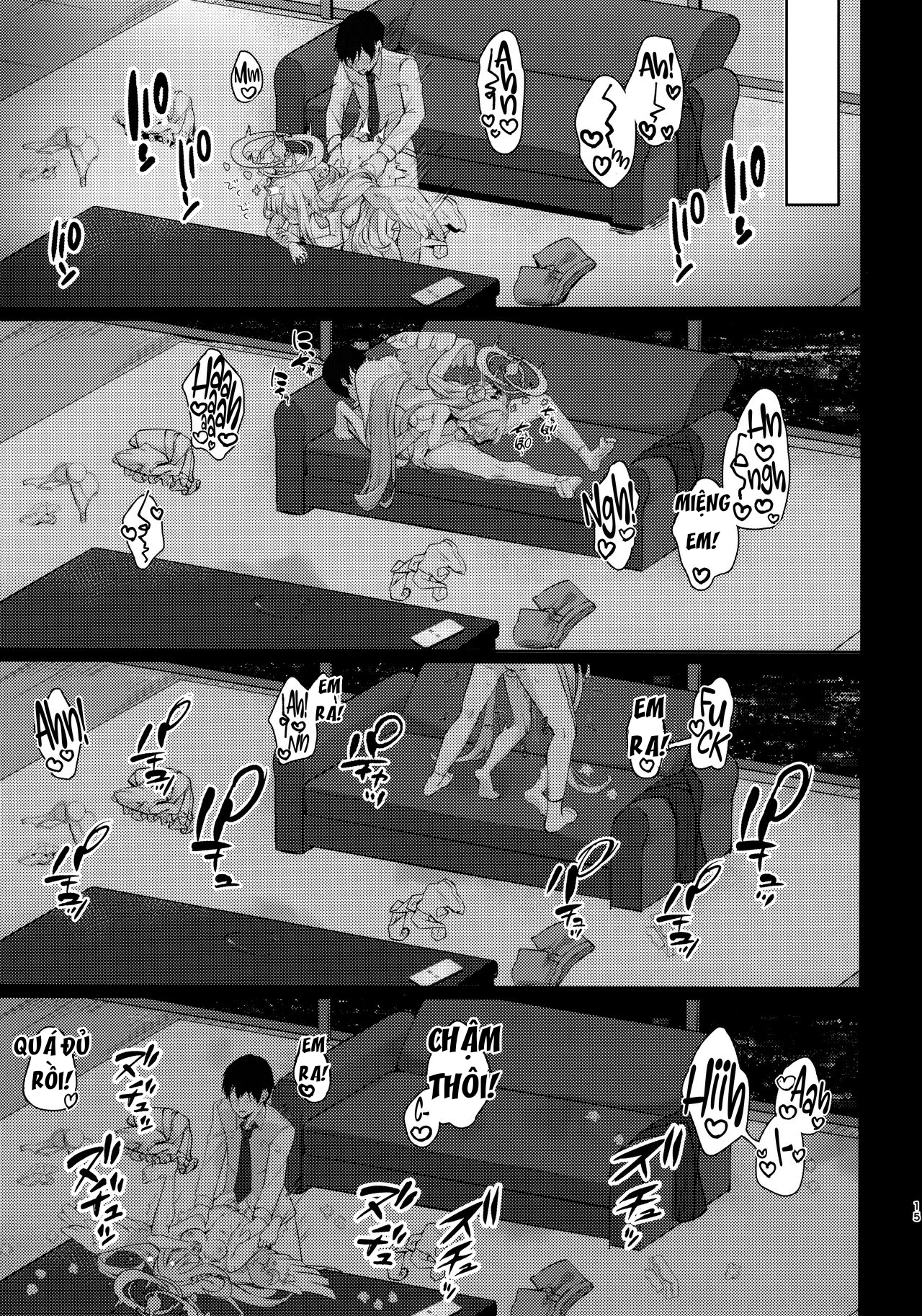 Đọc truyện hentai Nơi trú ẩn ngọt ngào với Mika Blue Archive - Oneshot