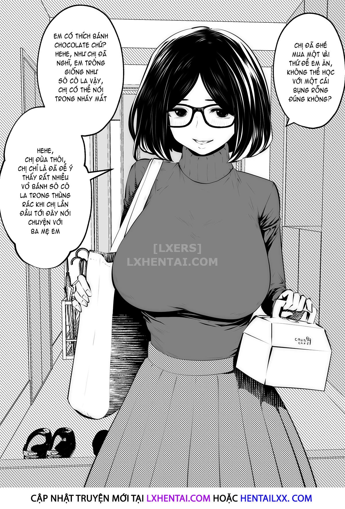 Đọc truyện hentai Ms. Black Rimmed Glasses - Oneshot