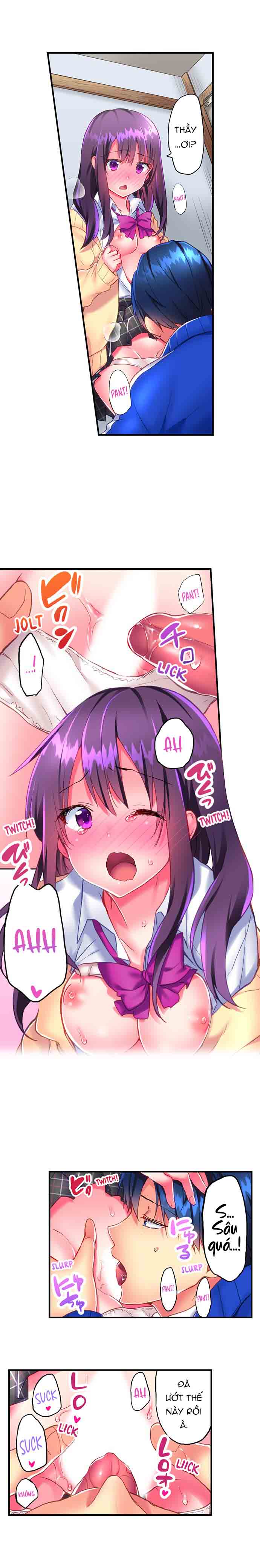 Đọc truyện hentai Tình Nồng Mùa Đông - Chap 18: Cơm tró