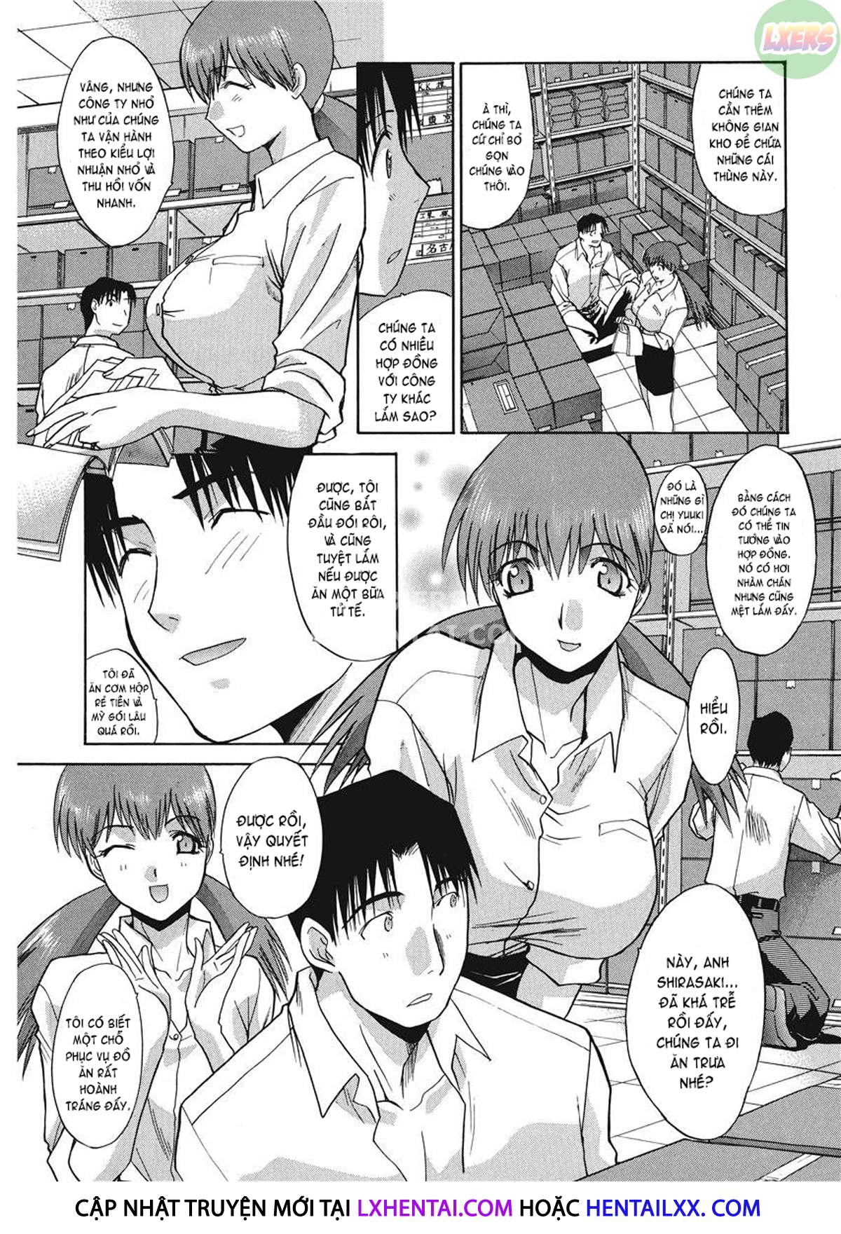 Đọc truyện hentai Hello Work - Chap 4
