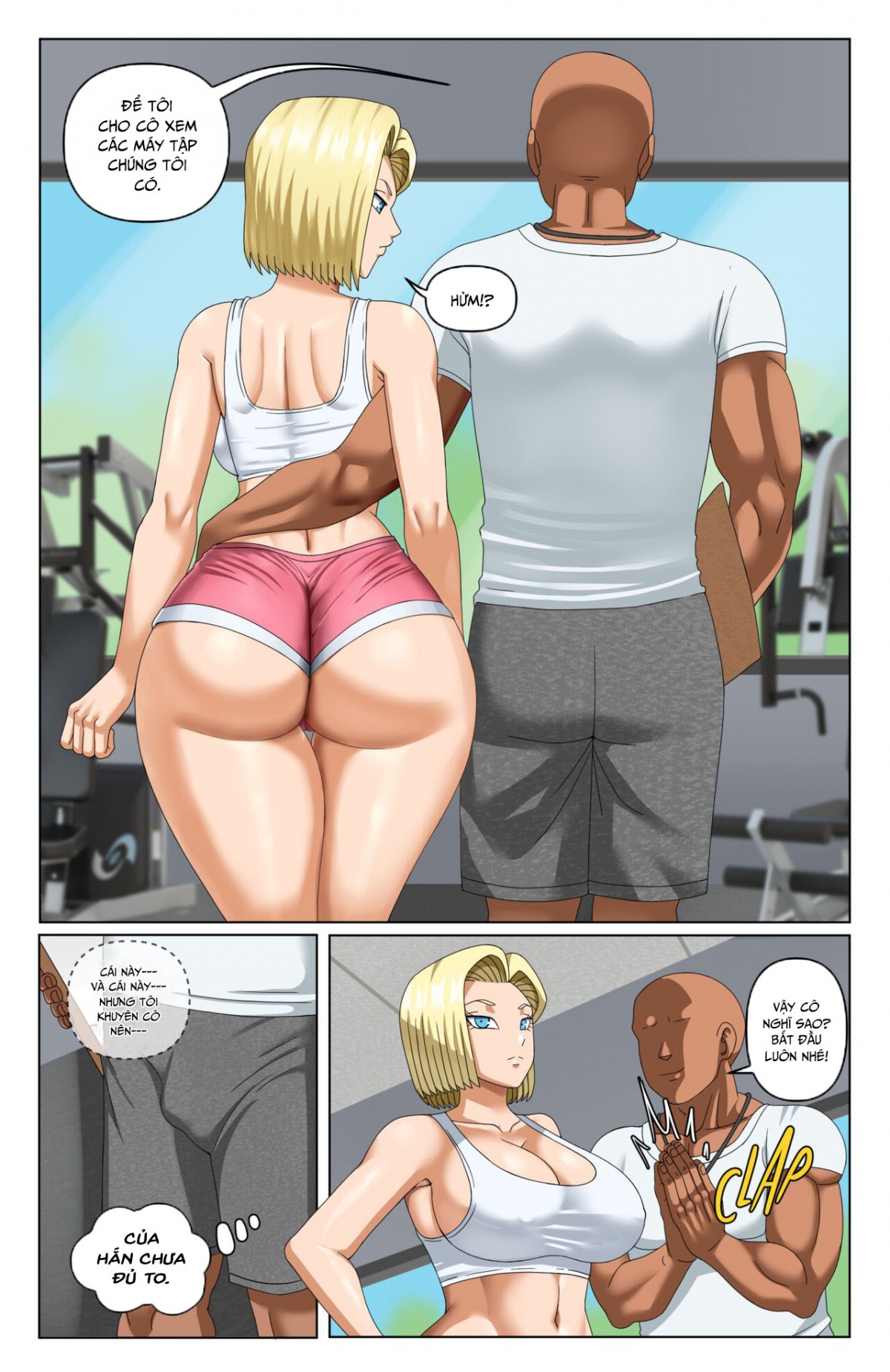 Đọc truyện hentai Android 18 NTR 3 - Oneshot