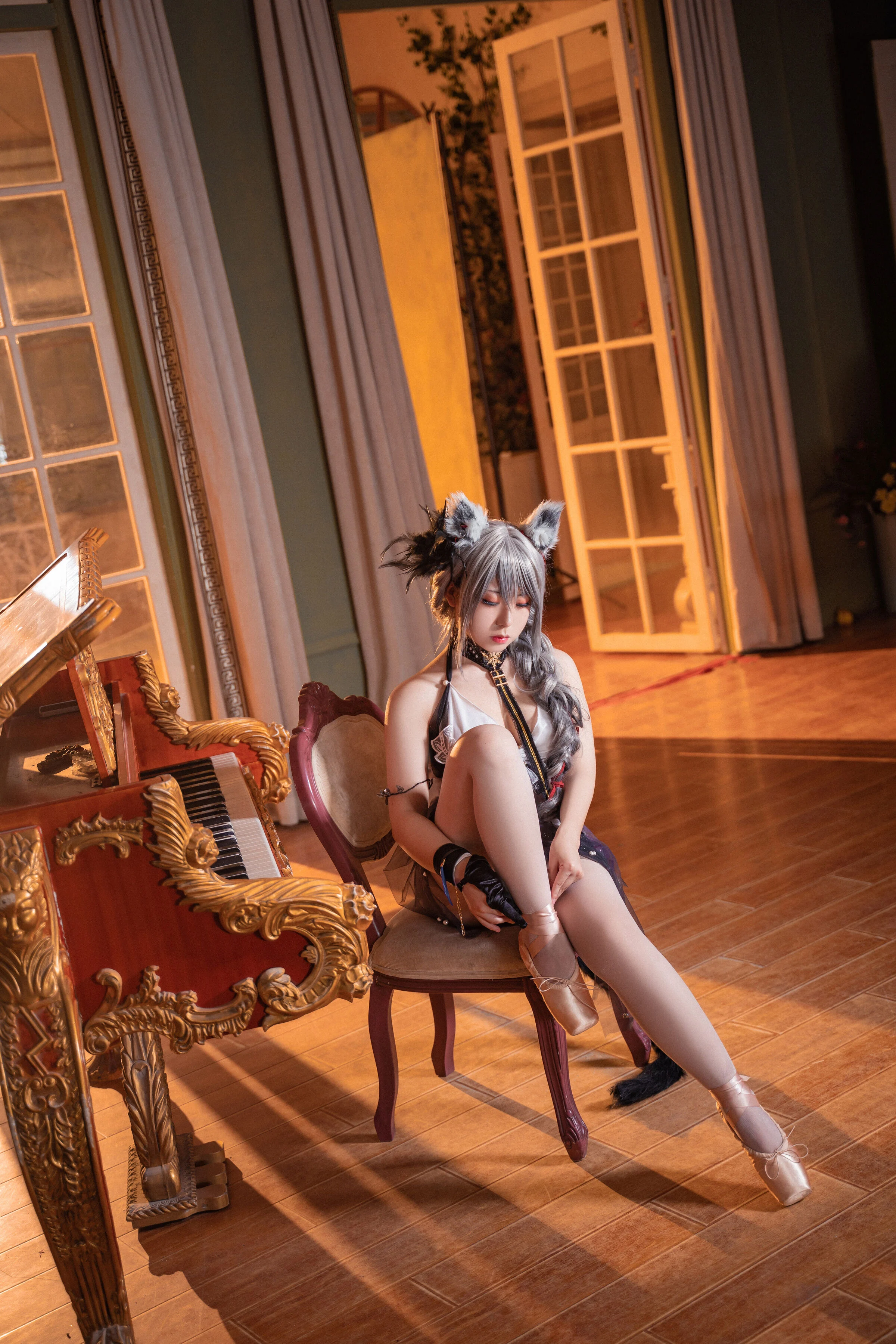 Đọc truyện hentai Tuyển tập Albums siêu phẩm Cosplay - Chap 464 - Tiger Sensen - Arknights - Schwarz