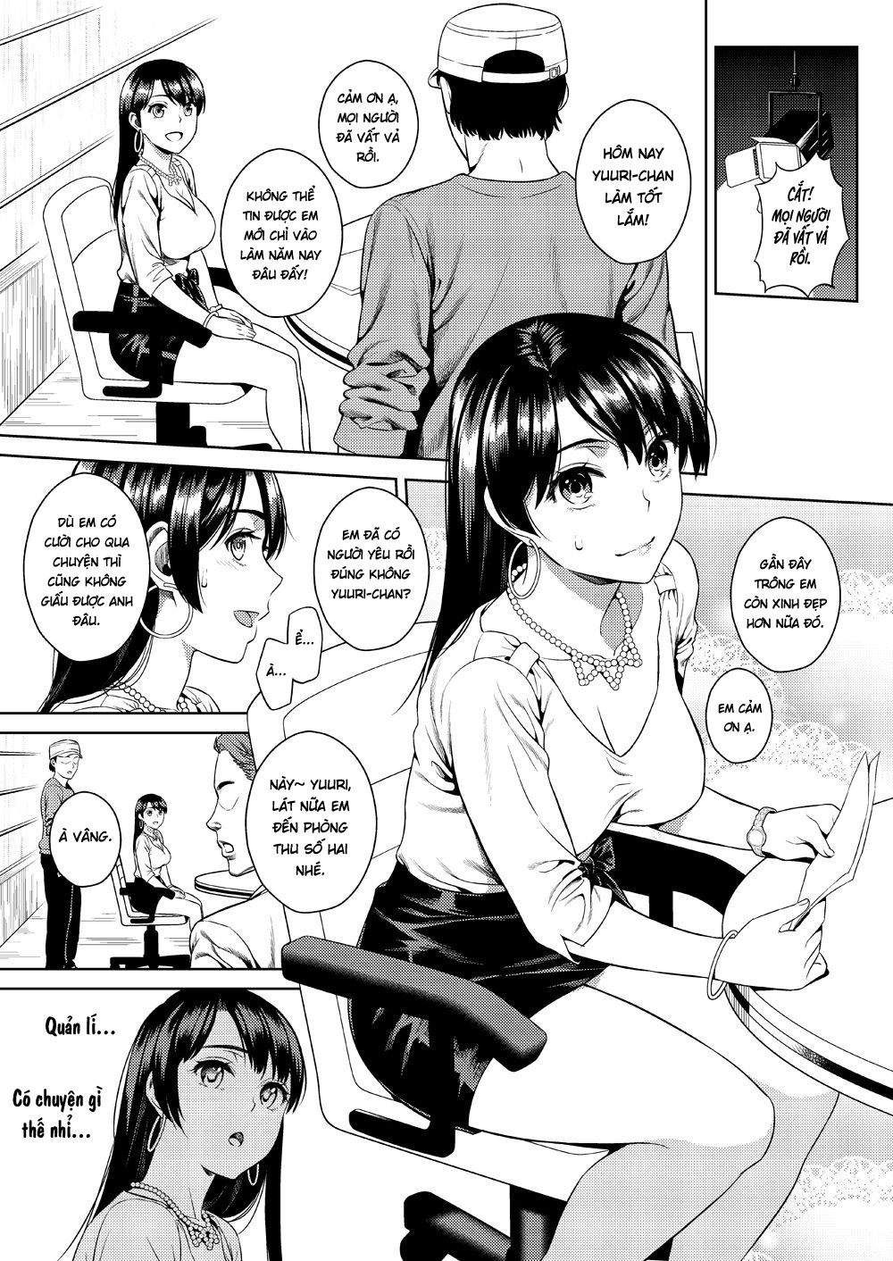 Đọc truyện hentai Nữ phát thanh viên - Nửa đầu