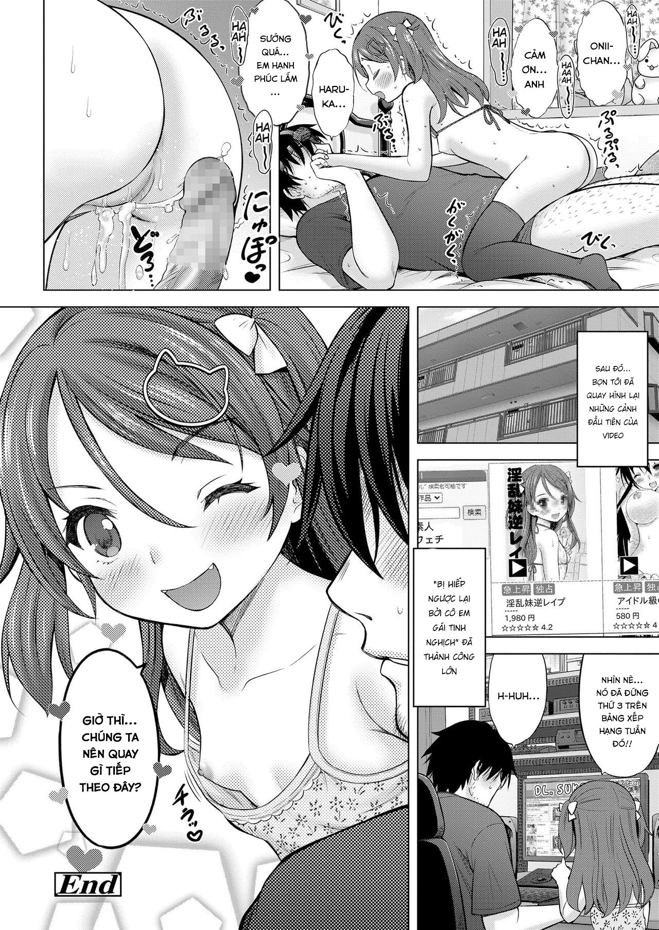 Đọc truyện hentai Ý tưởng làm AV của em gái! - Oneshot