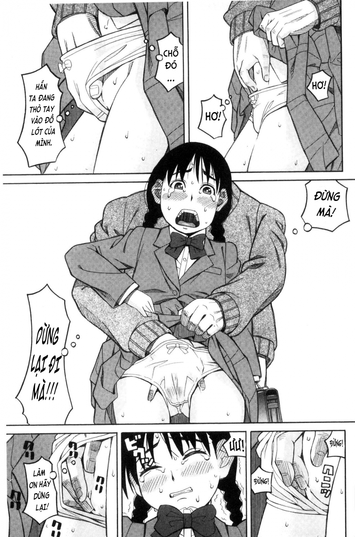 Đọc truyện hentai Kẻ quấy rối tình dục và hai cô bé nữ sinh! - Chap 1