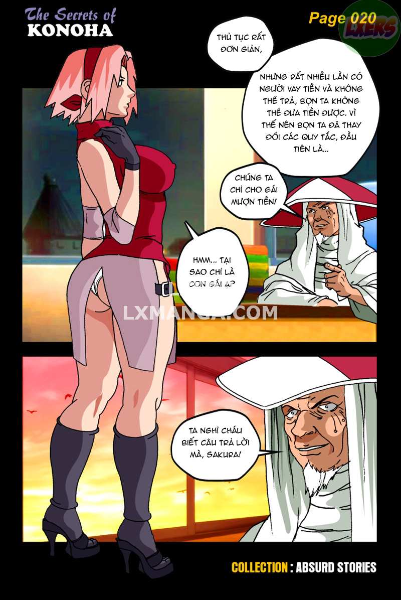 Đọc truyện hentai Bí mật của Konoha - Oneshot
