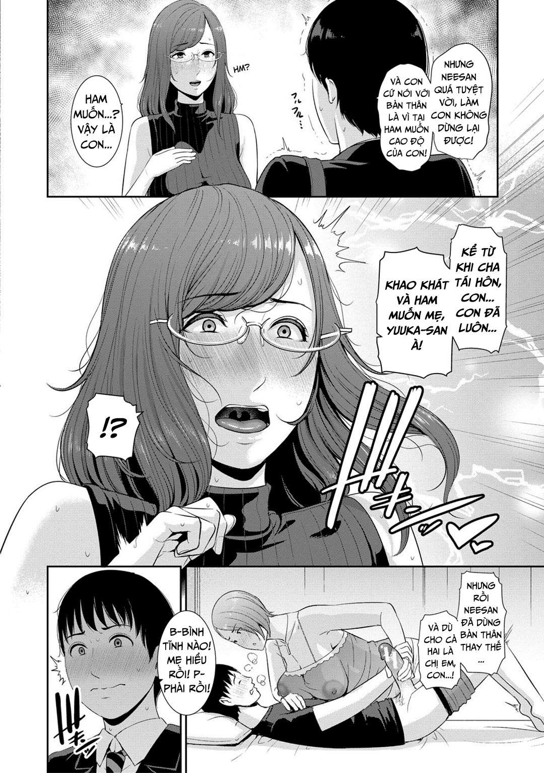 Đọc truyện hentai Ba người mẹ cuồng dâm - Chap 3