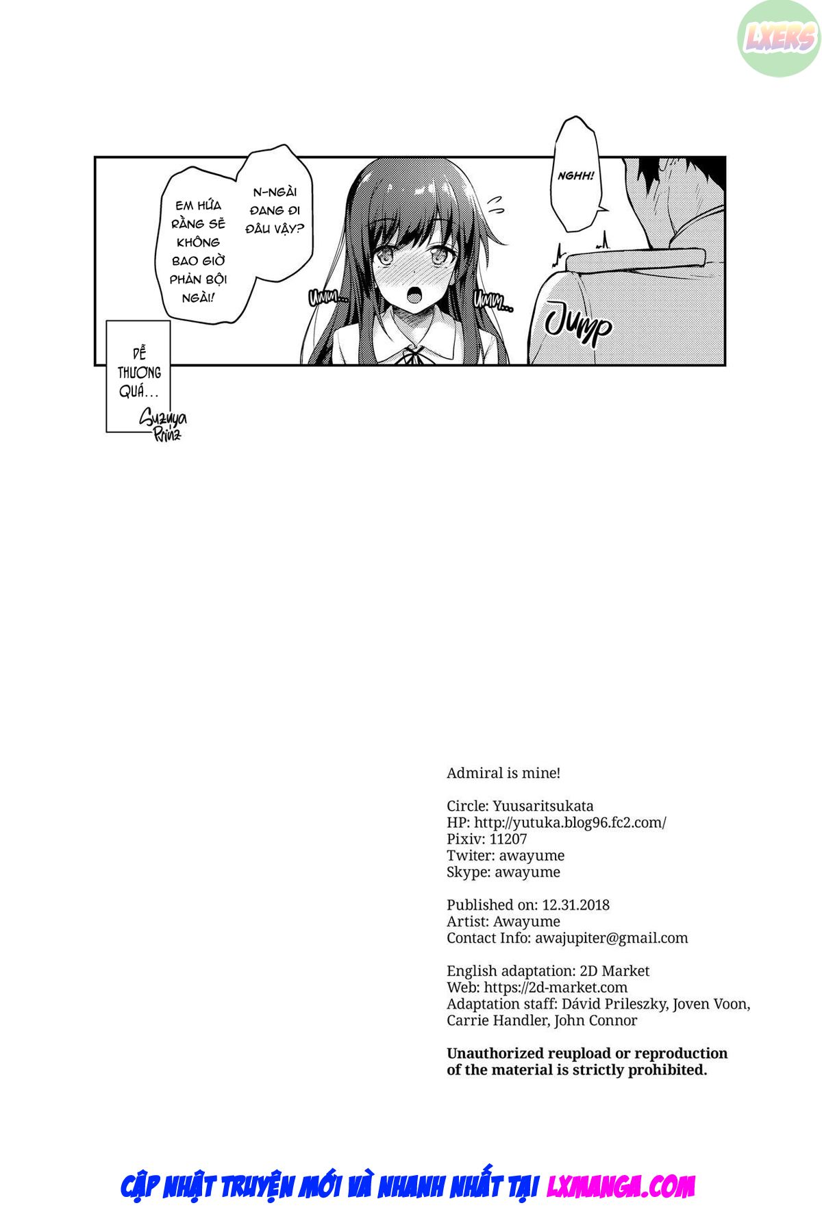 Đọc truyện hentai Đô đốc ngài L có tất cả cho riêng mình - Oneshot