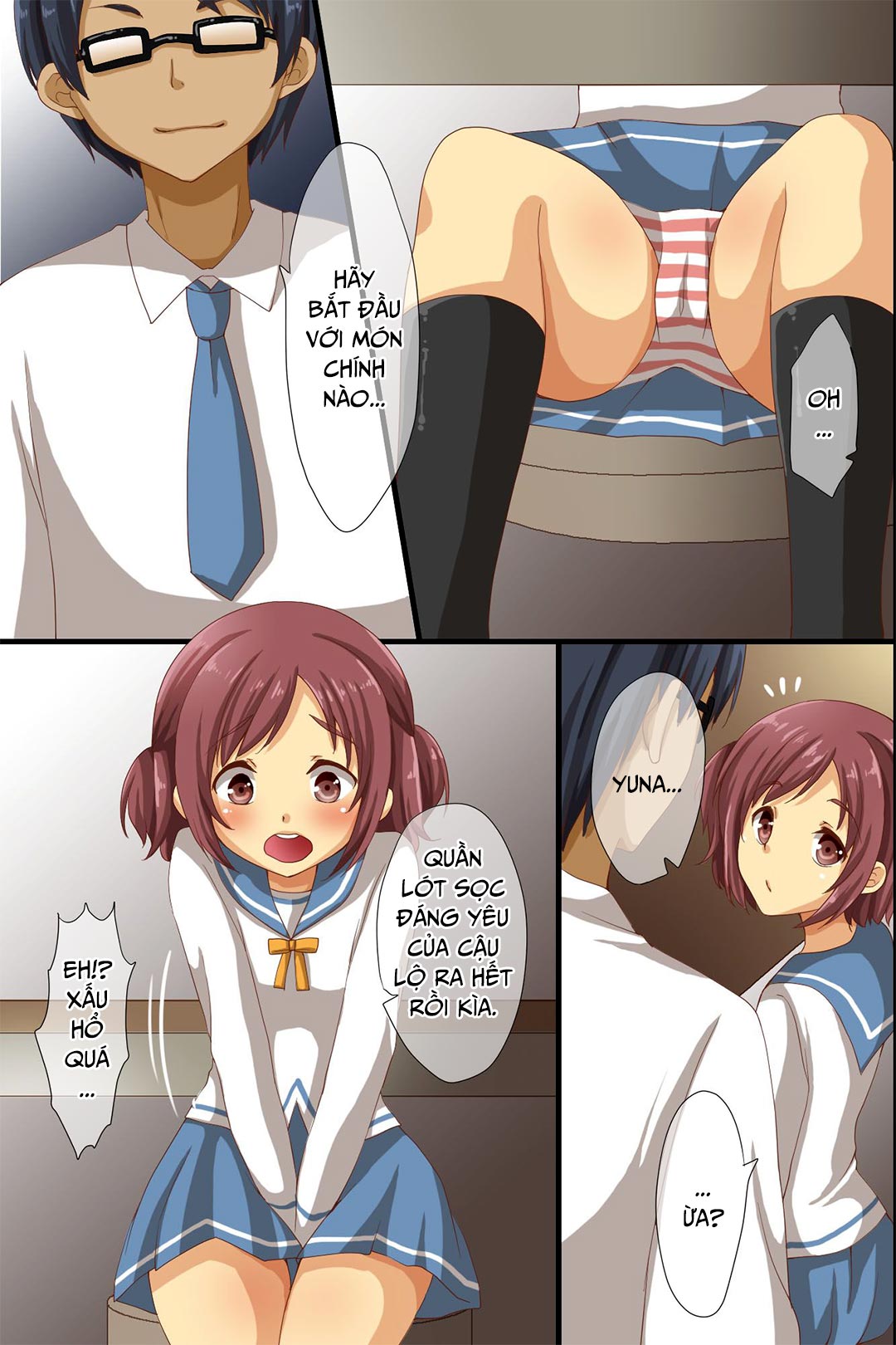 Đọc truyện hentai Thống trị cả ngôi trường - Mọi người đều bị thôi miên - Chap 2B