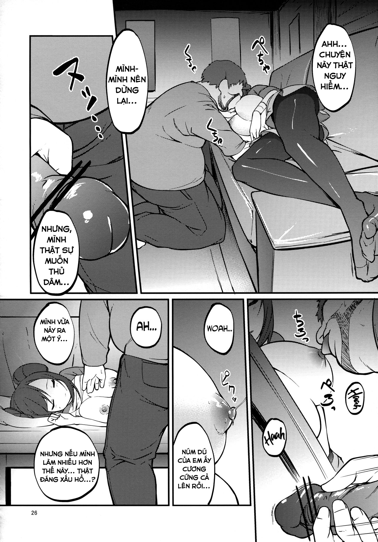 Đọc truyện hentai Cô Bé Dú Bự Lạc Đường Xinh Đẹp Và Ông Chú Leo Núi May Mắn! - Full 78 trang (fix 24.5.2021)