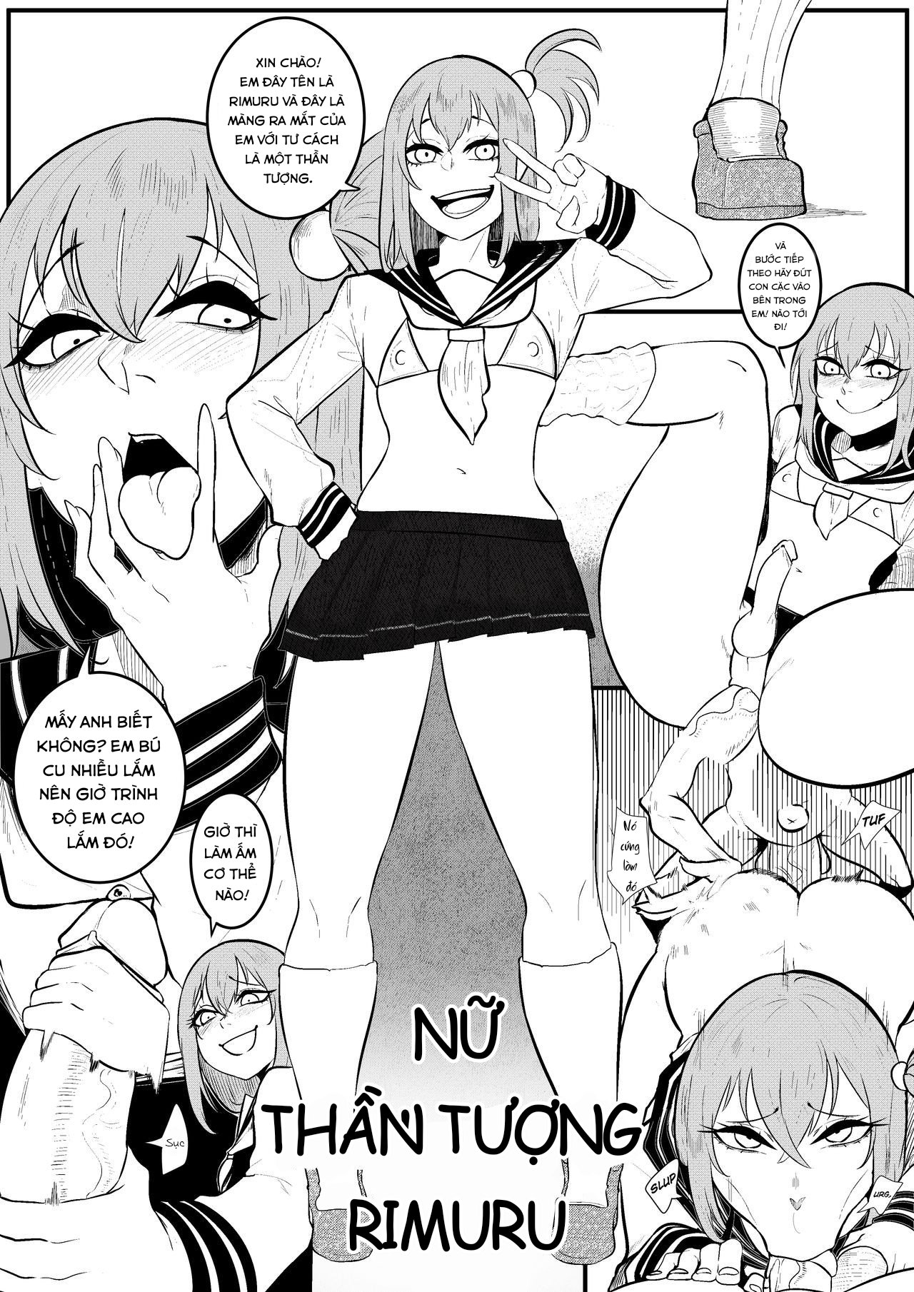 Đọc truyện hentai Ngày mà tôi được đầu thai thành phò slime - Oneshot (Không màu)